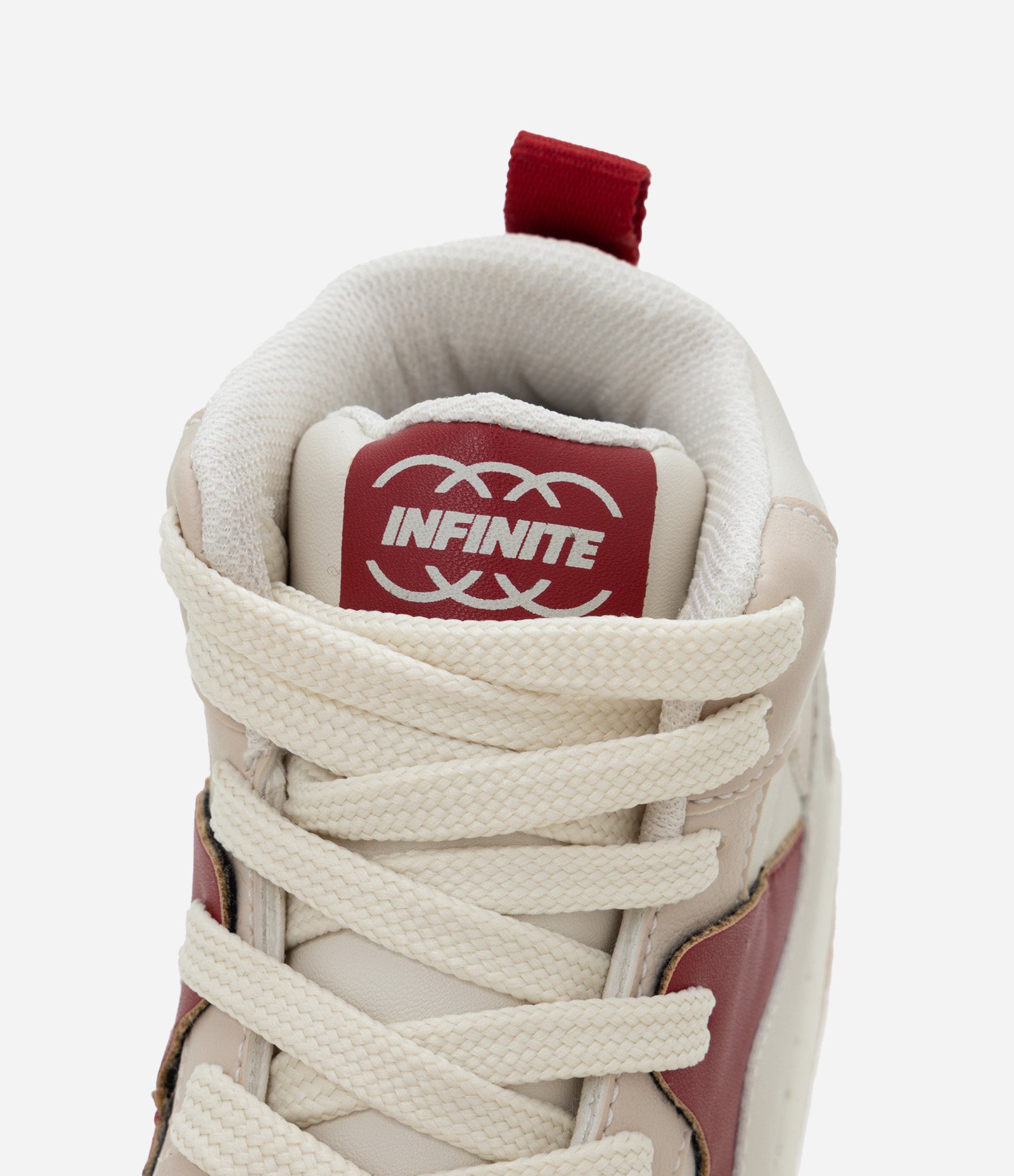 Tênis Infantil com Fechamento por Cadarço – Tam 28 a 35 Bege/Vinho 4