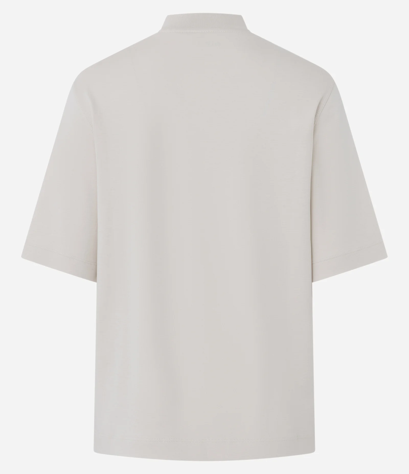 Blusa com Modelagem Alongada e Manga Ampla Off White 5