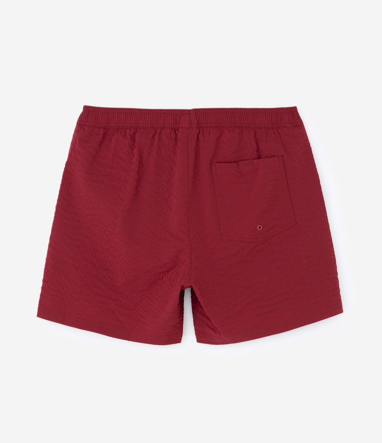 Bermuda de Banho em Microfibra com Elastano Vermelho 6