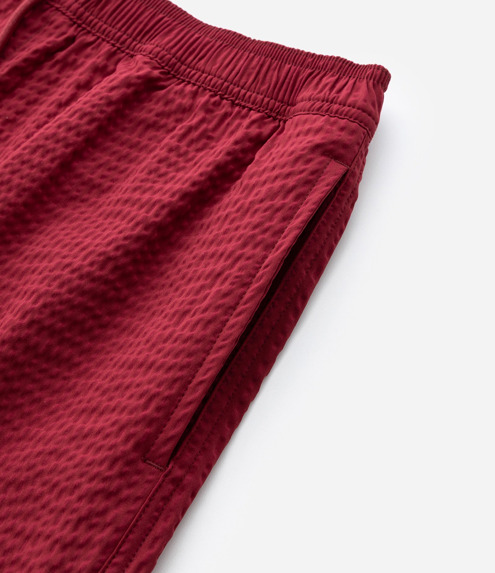 Bermuda de Banho em Microfibra com Elastano Vermelho 8
