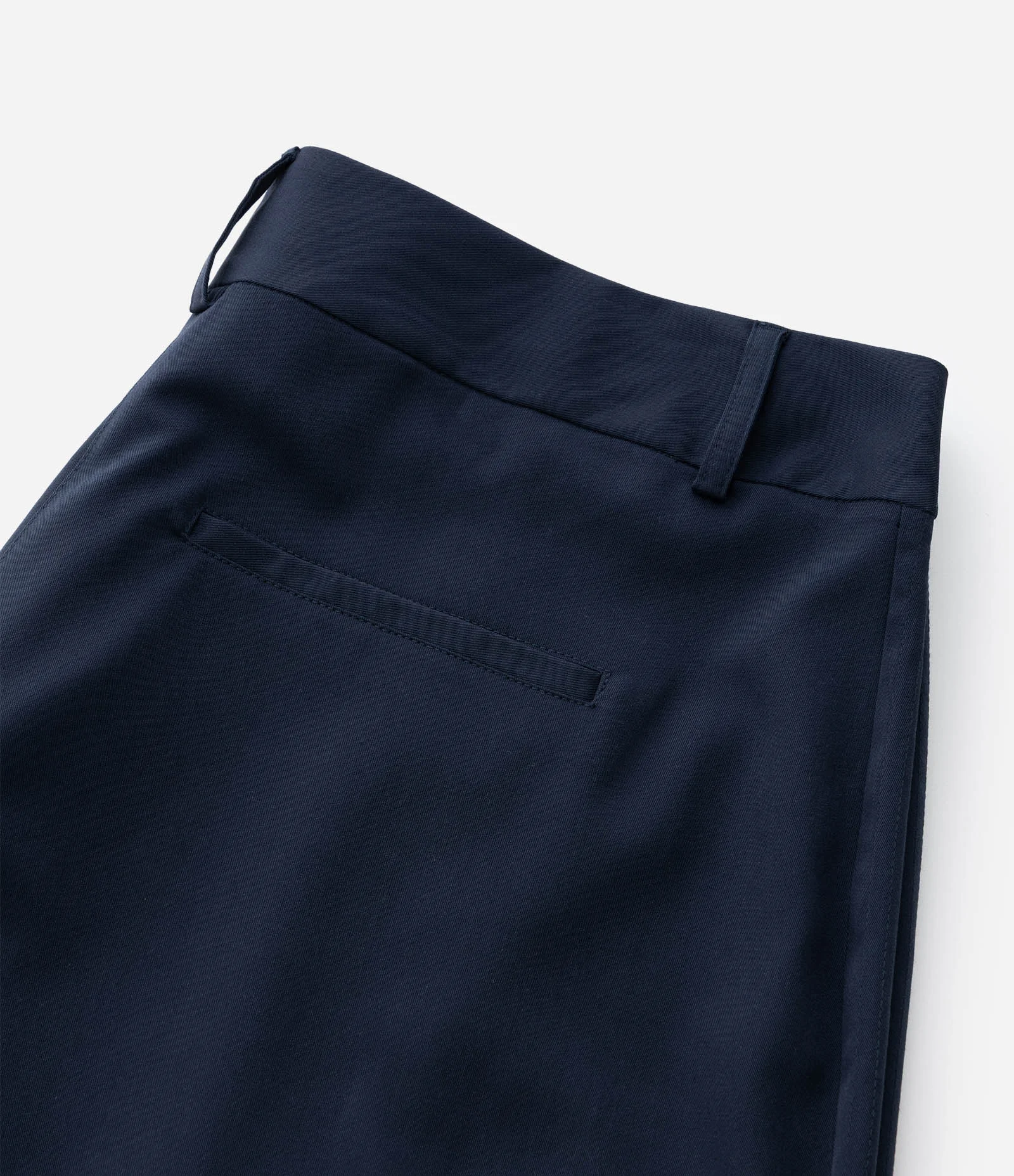 Calça Reta Alfaiatada com Recorte Lateral Curve & Plus Size Azul 3