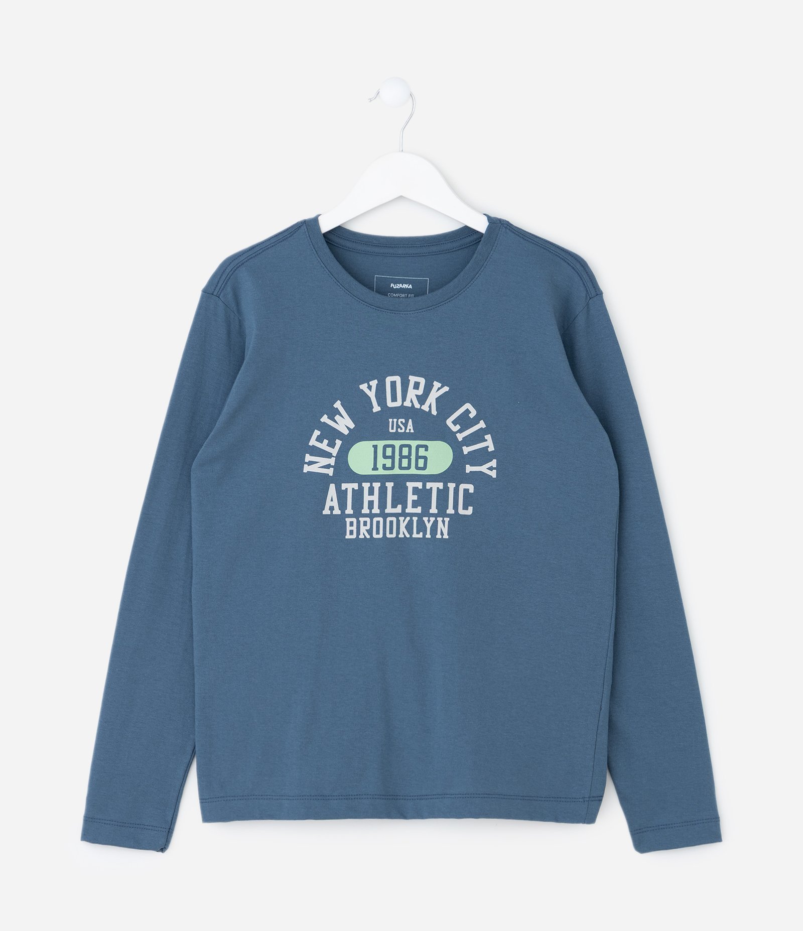 Camiseta Infantil com Estampa Esportiva – Tam 5 a 14 Anos Azul Petróleo 2