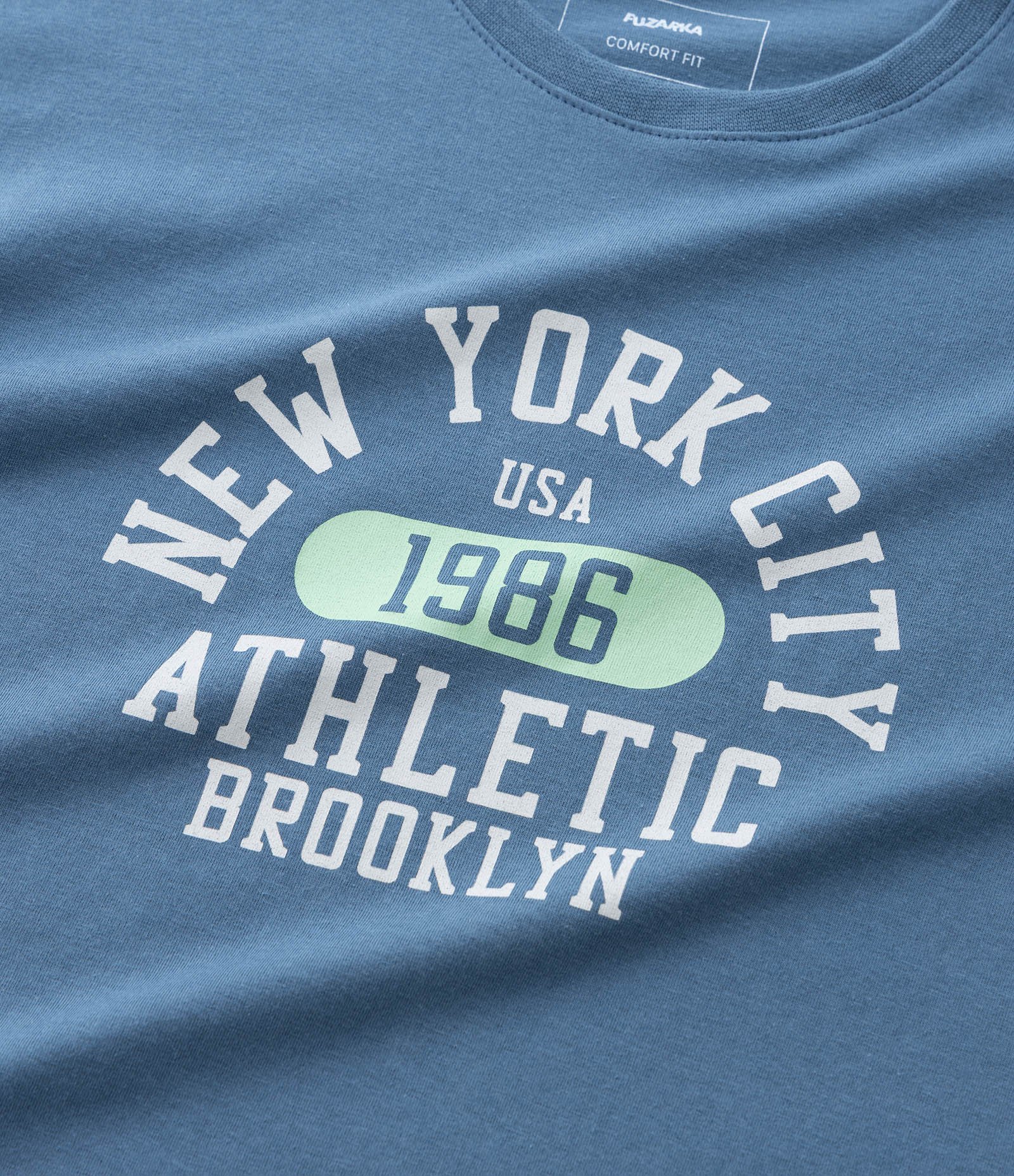 Camiseta Infantil com Estampa Esportiva – Tam 5 a 14 Anos Azul Petróleo 6