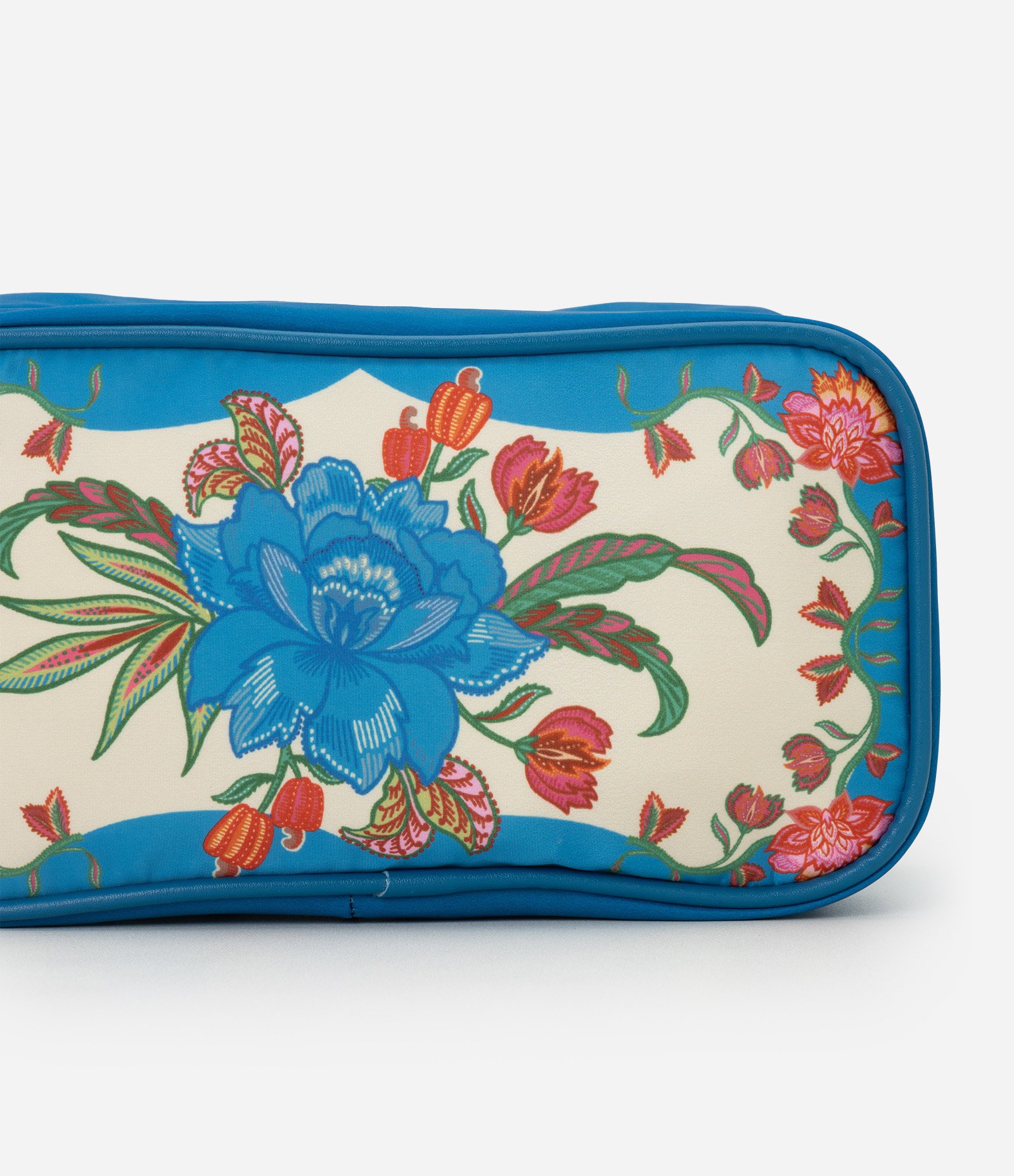 Necessaire Grande com Compartimento Limpo e Sujo Azul 4