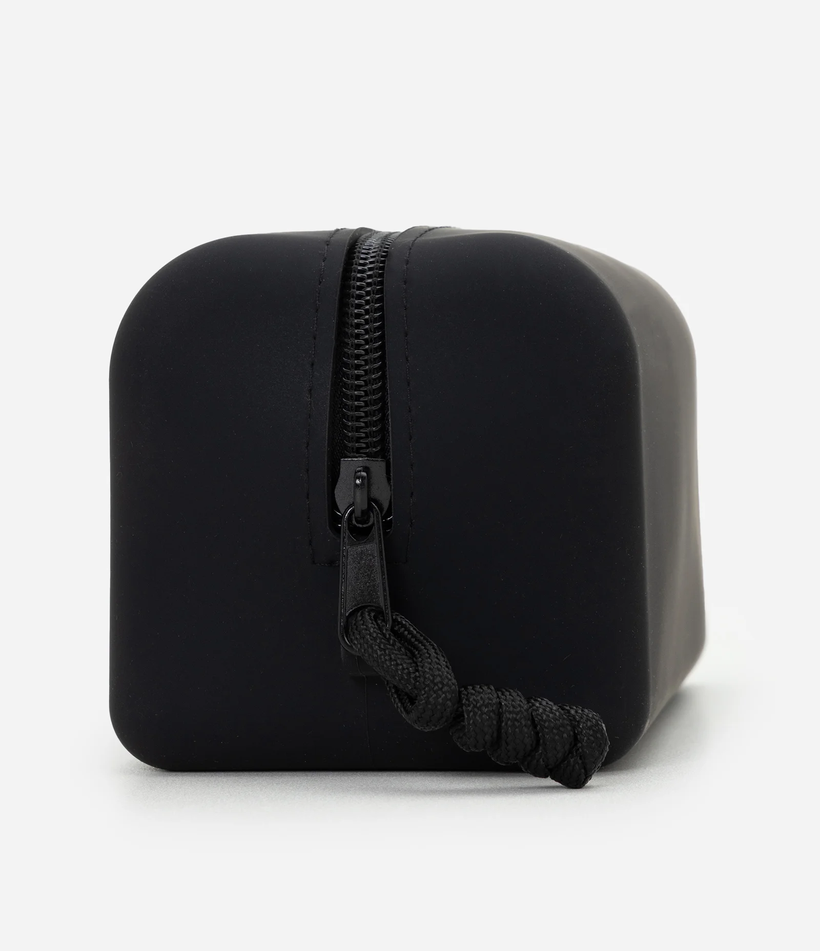 Necessaire Retangular Média em Silicone Preto 1