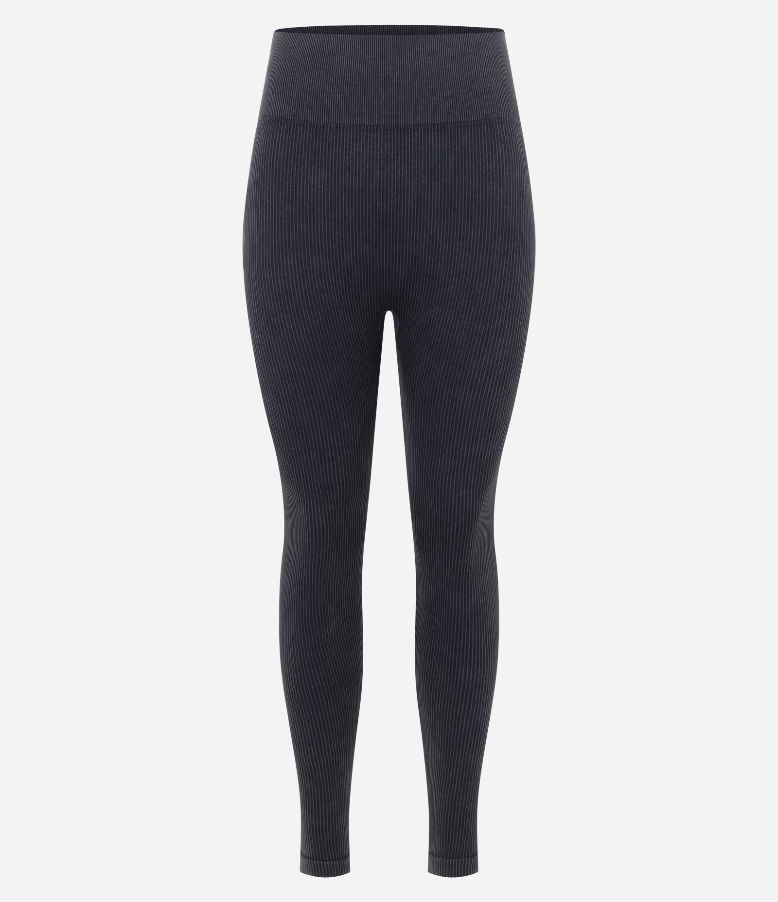 Calça Legging Esportiva em Microfibra Seamless com Cós Transpassado Preto 1