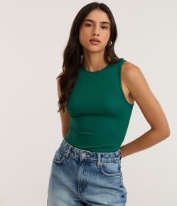 Body sem Manga em Ribana de Poliamida