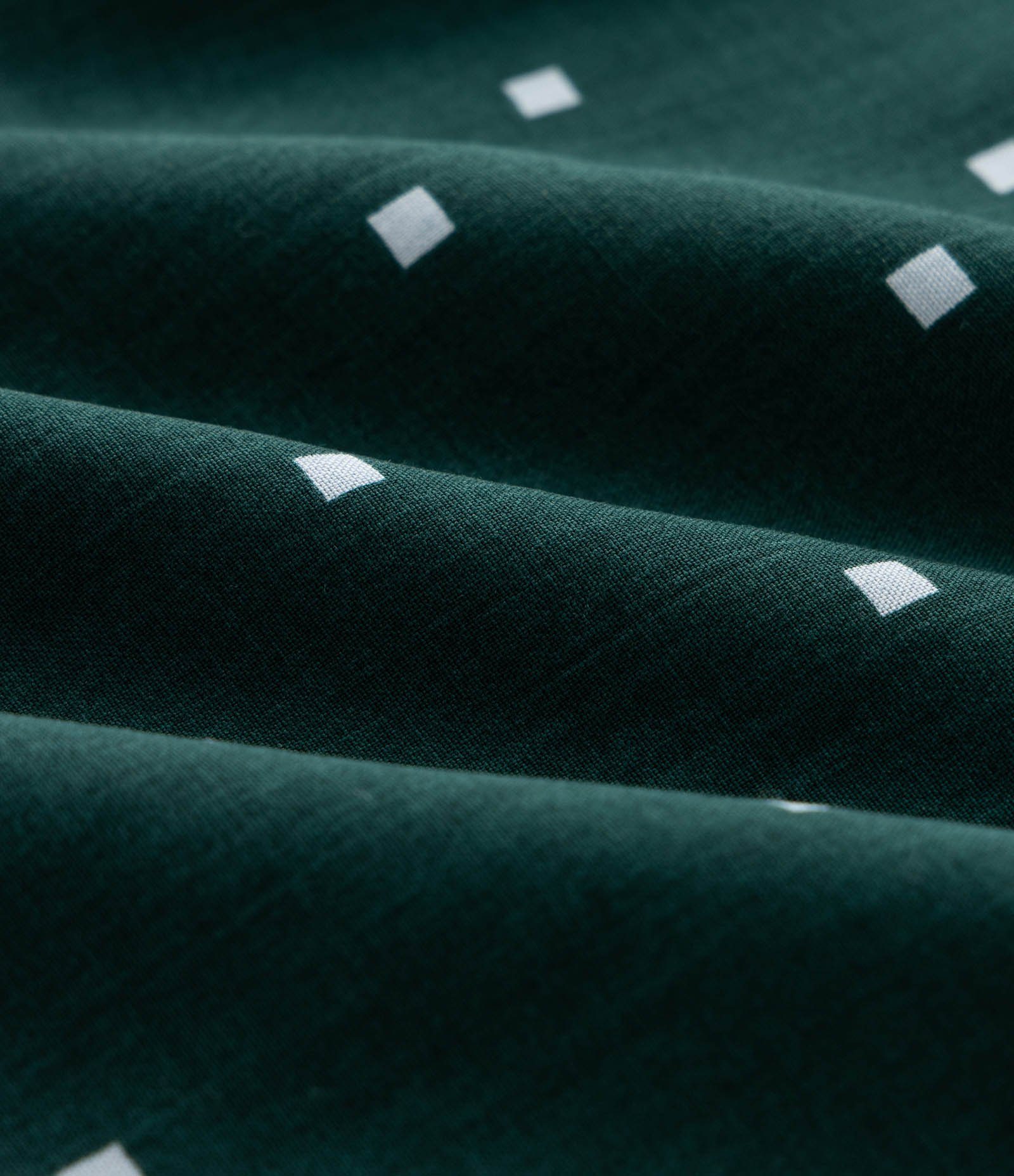 Cueca Samba-Canção Masculina Estampa Poá Geométrica Verde 3