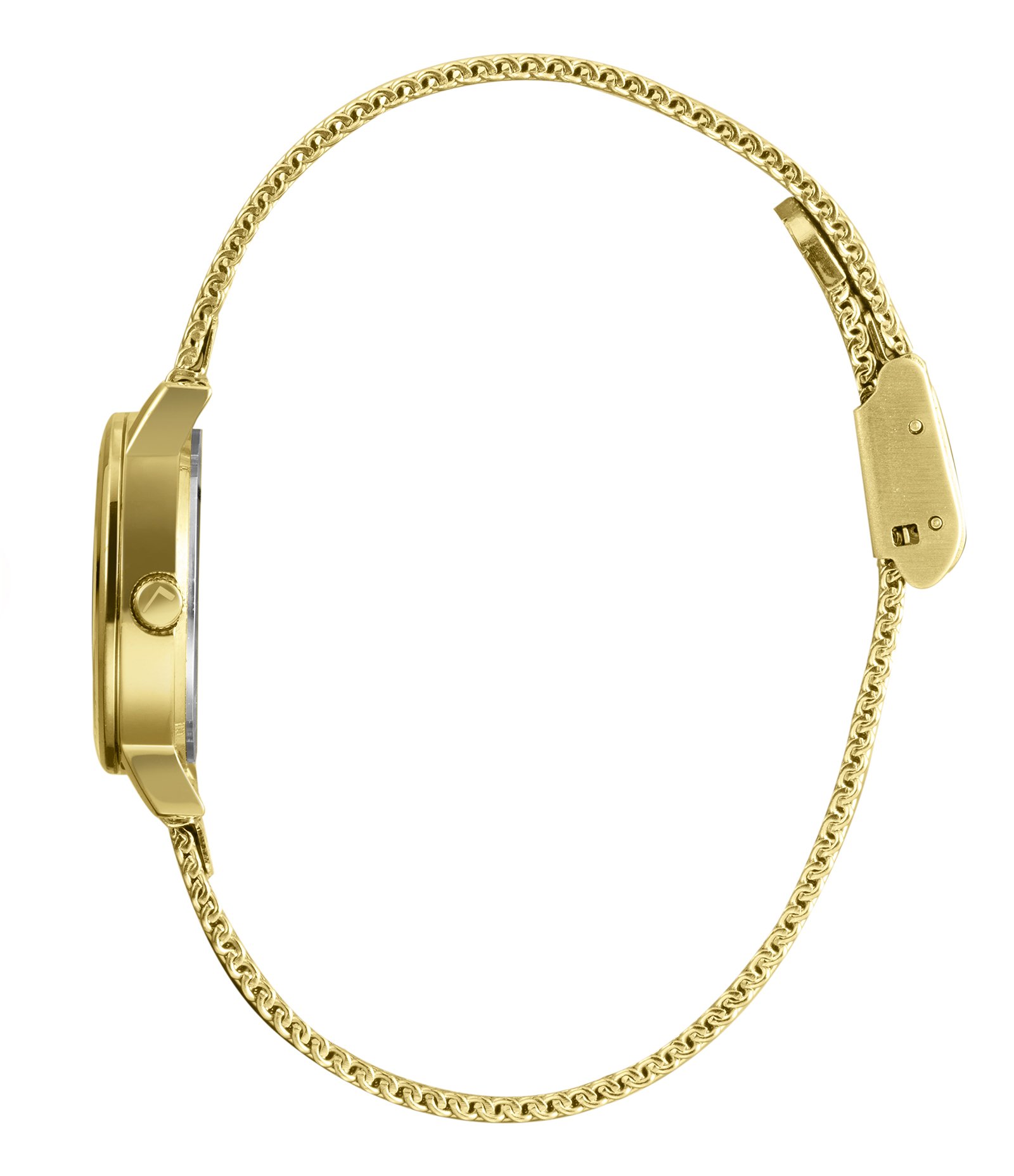 Relógio Feminino Analógico com Pulseira em Aço Lince Dourado 1