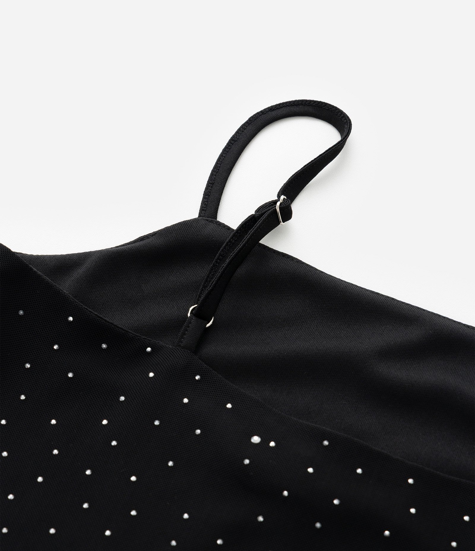 Vestido Infantil em Tule com Termocolantes - Tam 5 a 14 Anos Preto 5