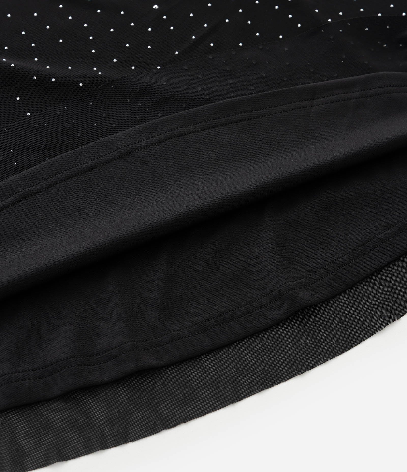 Vestido Infantil em Tule com Termocolantes - Tam 5 a 14 Anos Preto 6