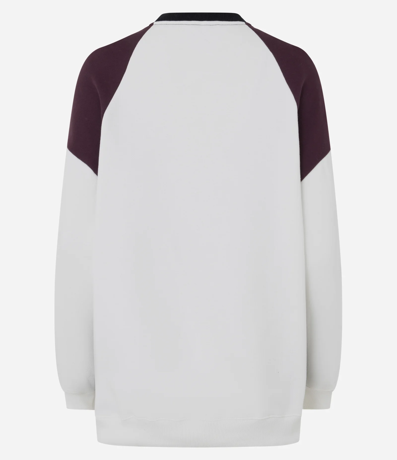 Moletom em Algodão com Recortes e Lettering Beyond Rush Branco 2