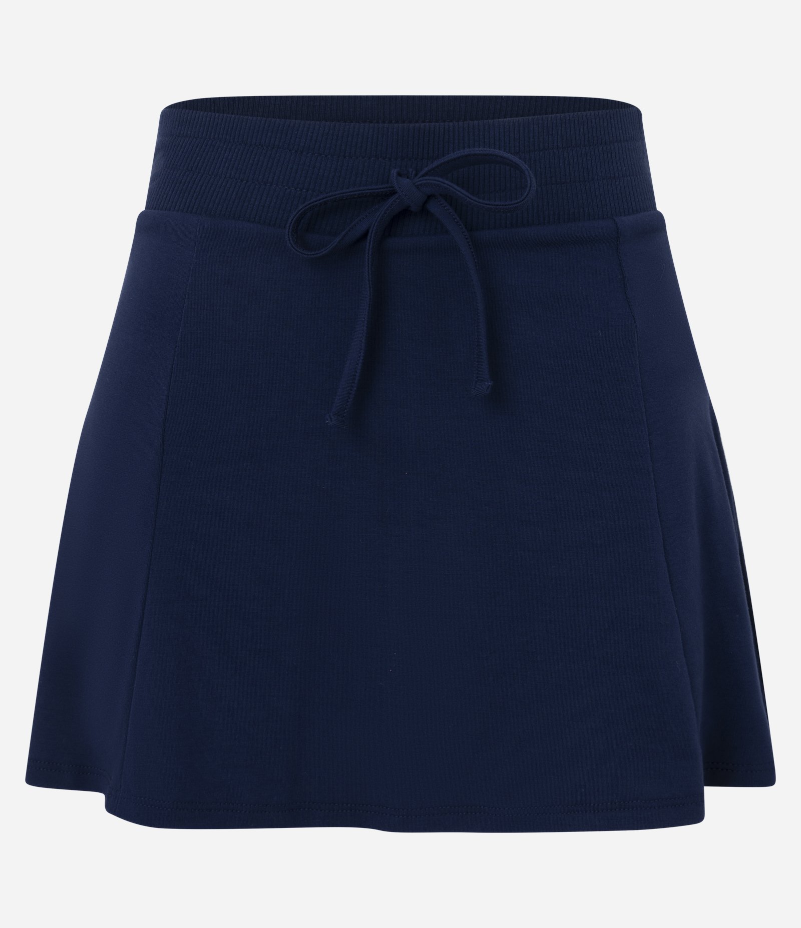 Short Saia em Viscose com Amarração Azul 5