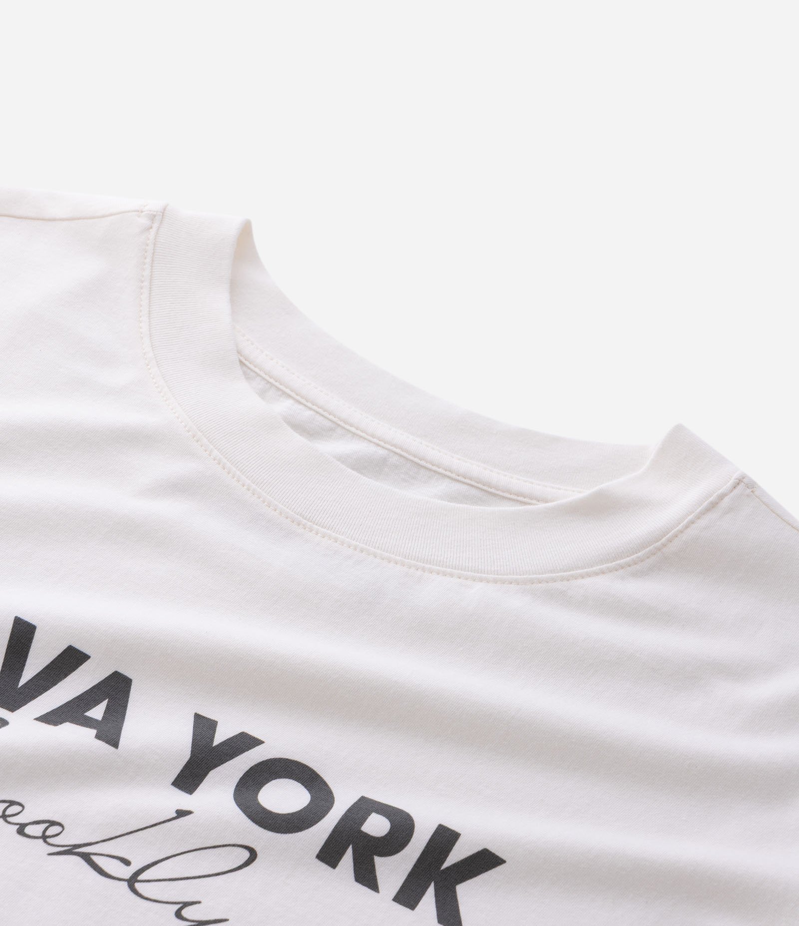 Camiseta Oversized Algodão Lavado Nova York Brooklyn Off White 4