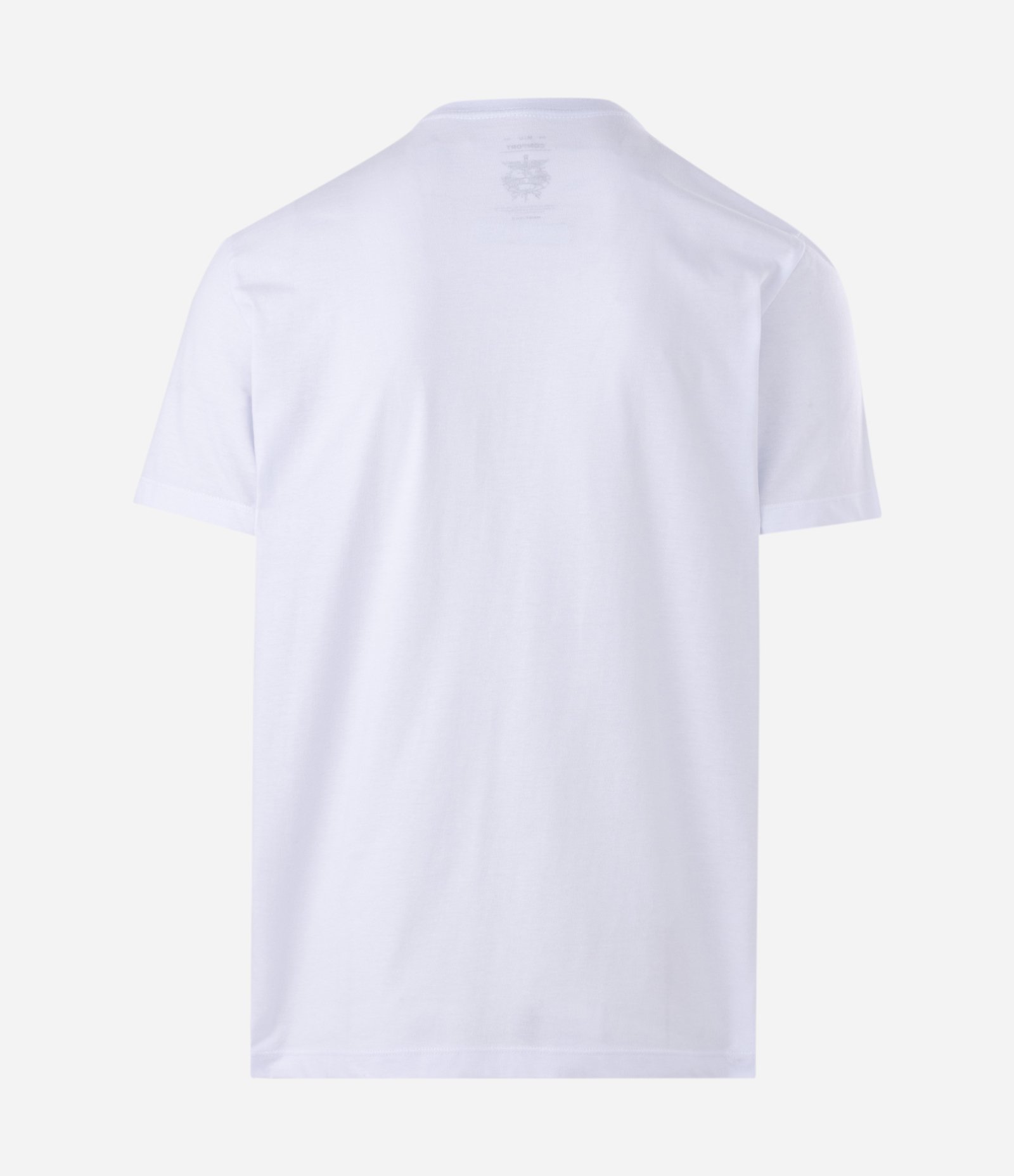 Camiseta Regular em Algodão com Estampa Bon Jovi Branco 2