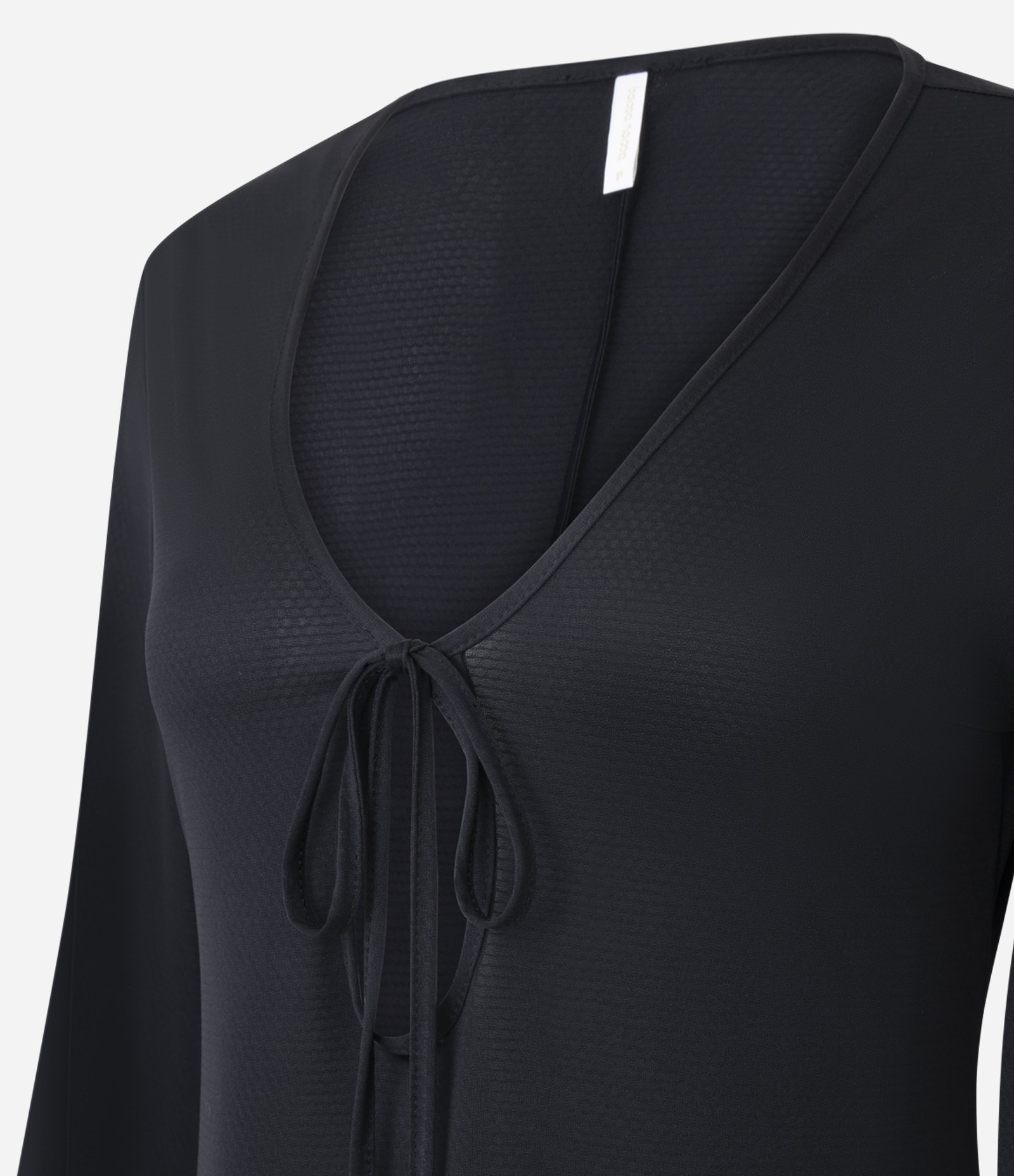 Saída de Praia Vestido com Tecnologia Dry Preto 6