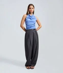 Calça Alfaiatada Barrel