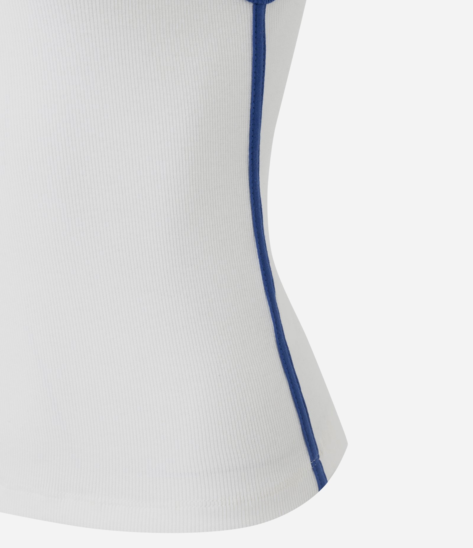 Regata com Bordado Tucano e Viés Contrastante Branco 3