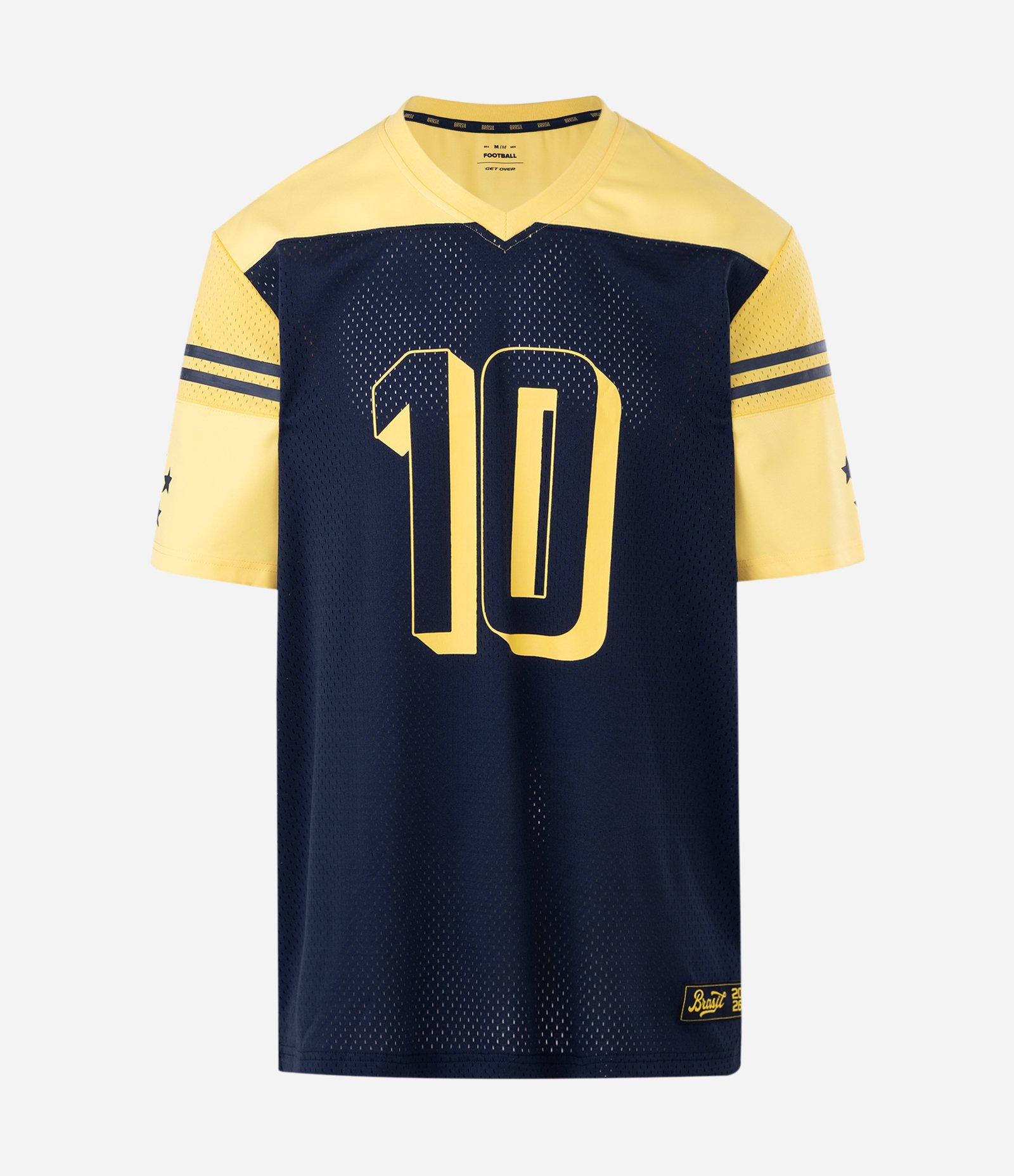 Camiseta Futebol Americano Dry Brasil 10 Azul 5