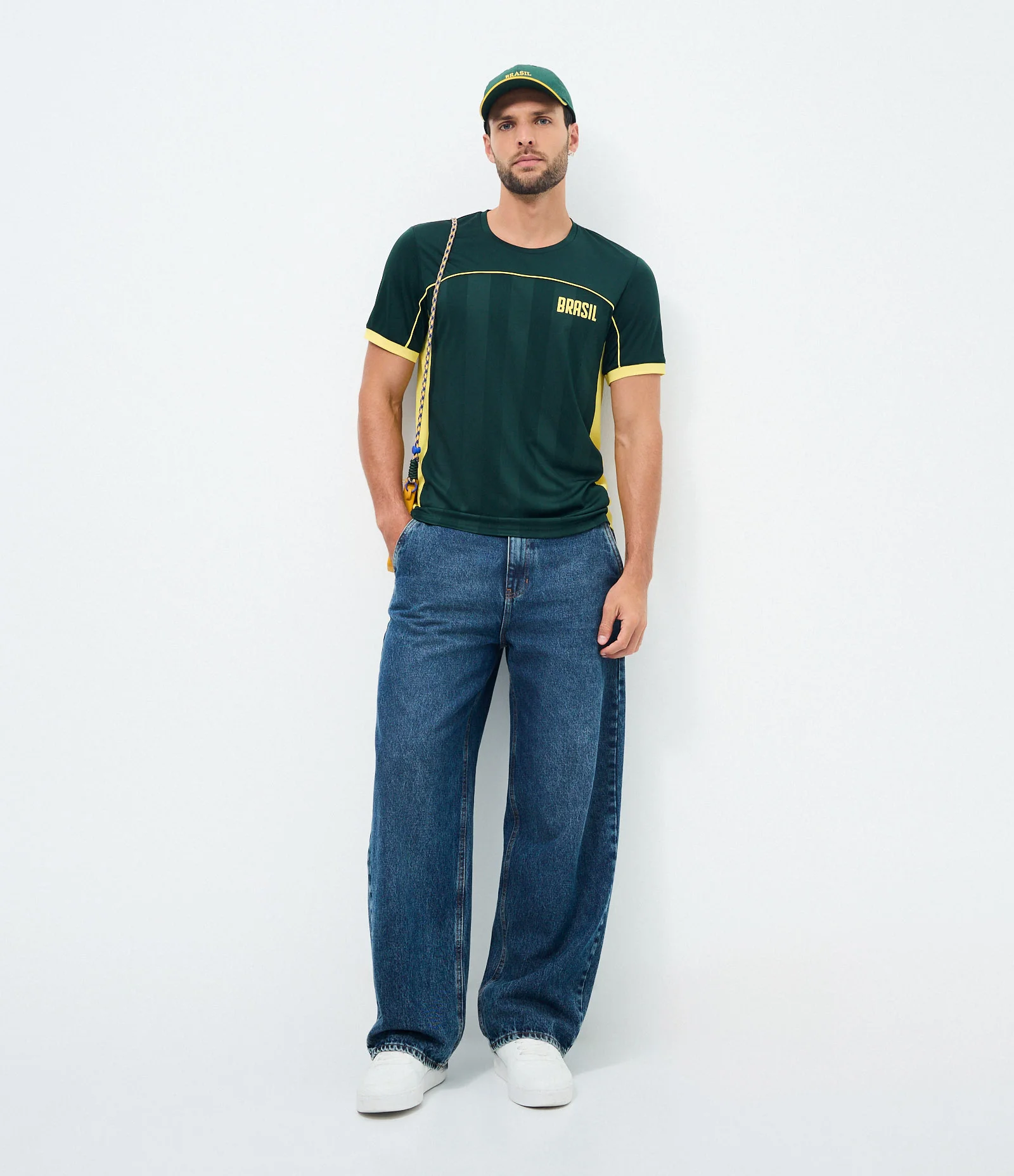 Camiseta Futebol Dry Brasil 10 Verde 2