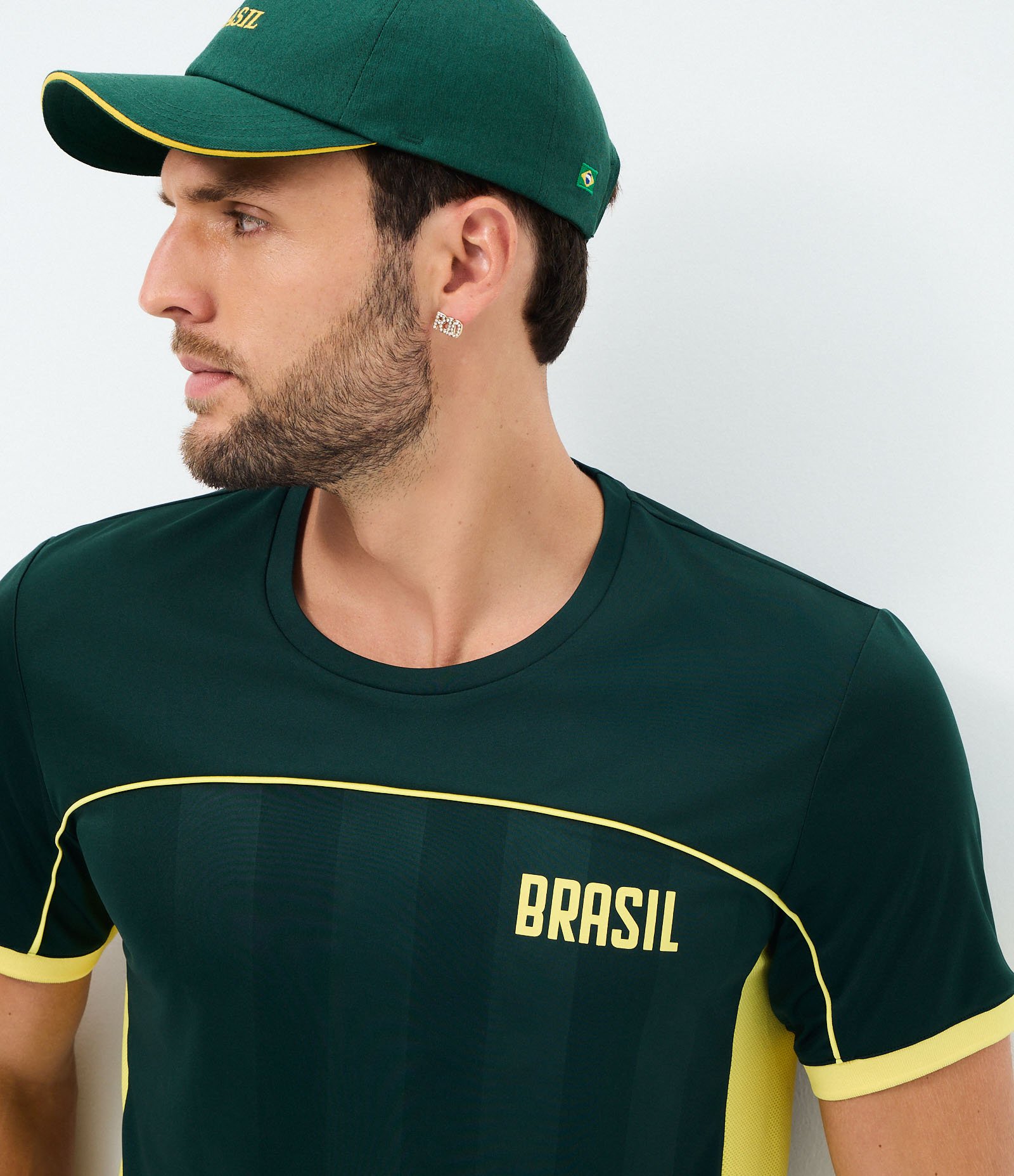 Camiseta Futebol Dry Brasil 10 Verde 4