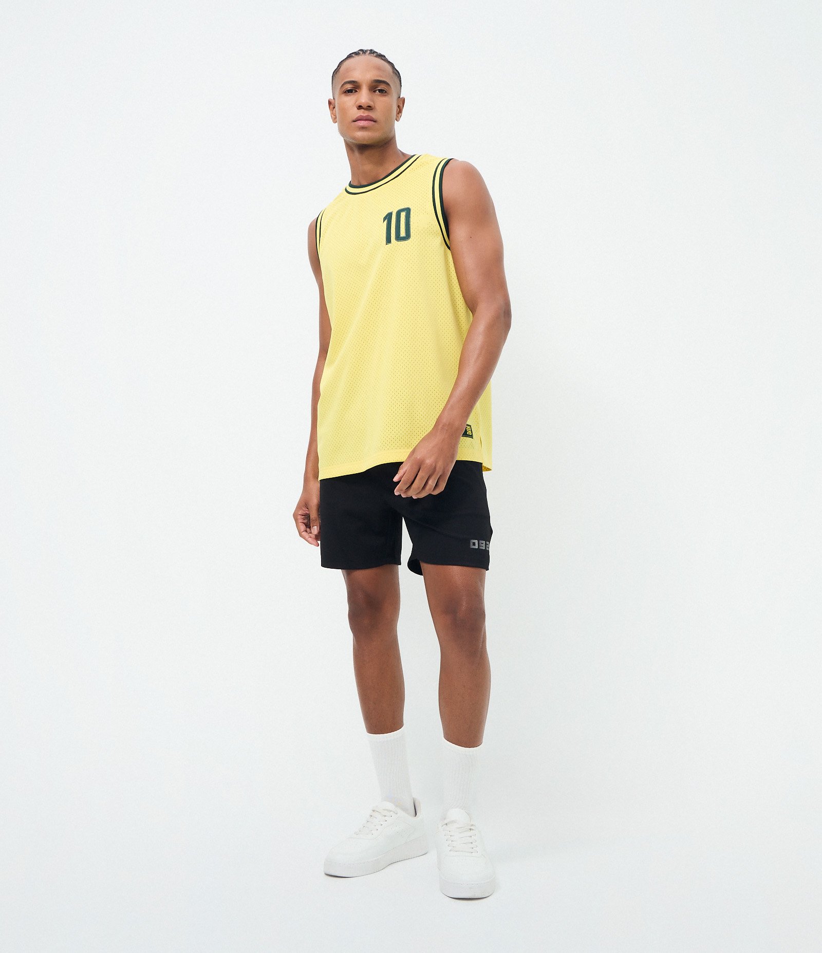 Regata Basquete Dry Brasil Amarelo 3