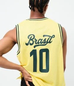 Regata Basquete Dry Brasil