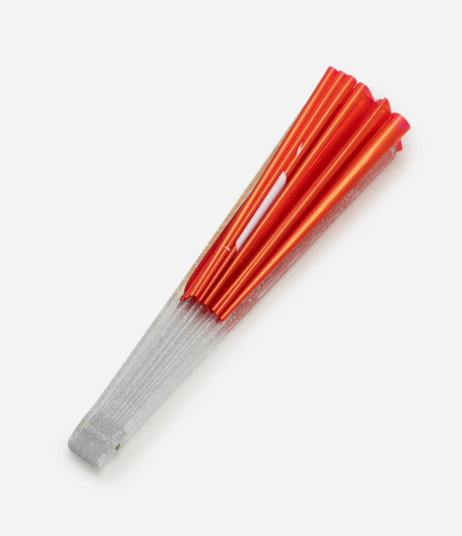 Leque com Estampa de Coração Vermelho 5