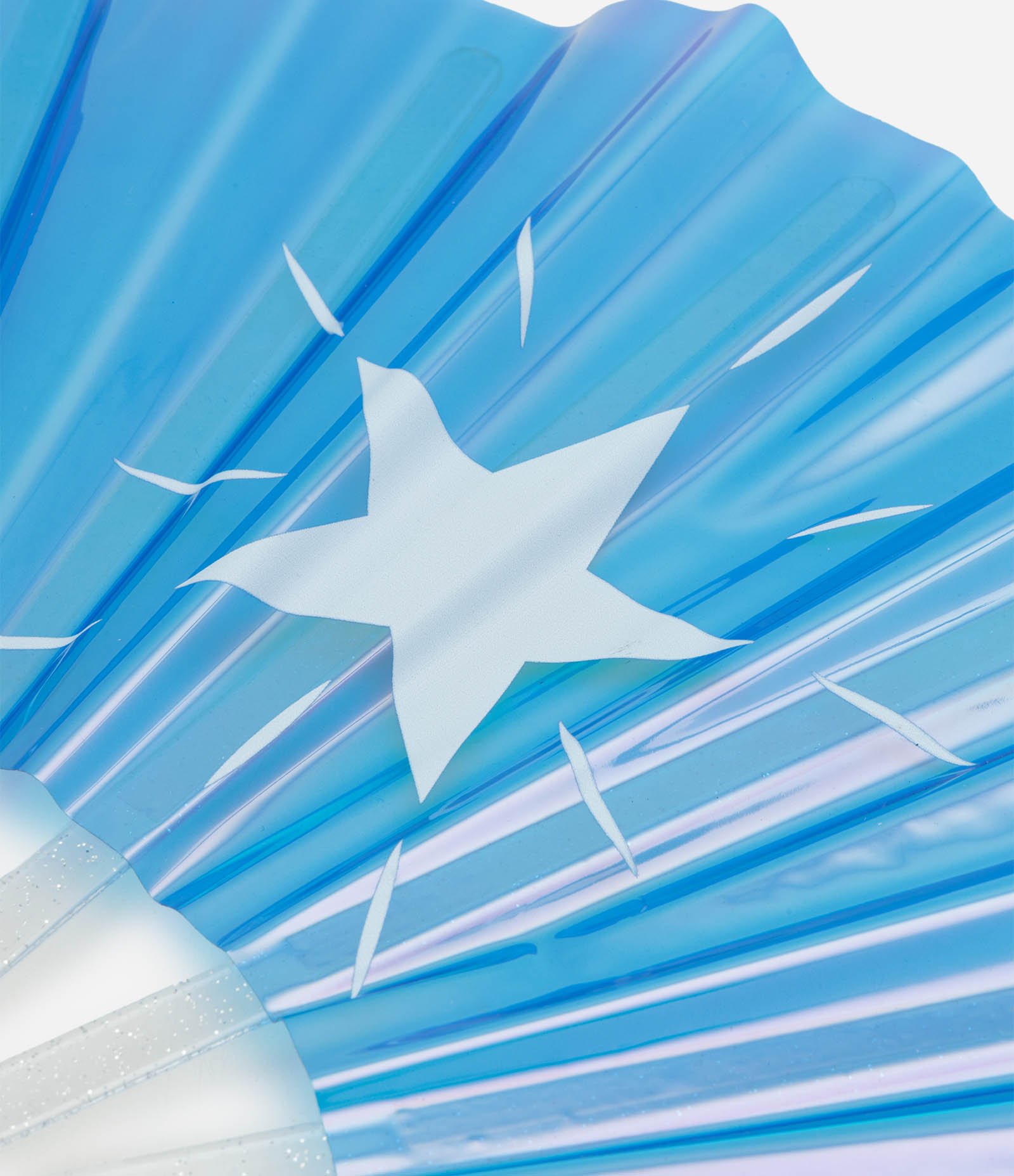 Leque com Estampa Central de Estrela Azul 4
