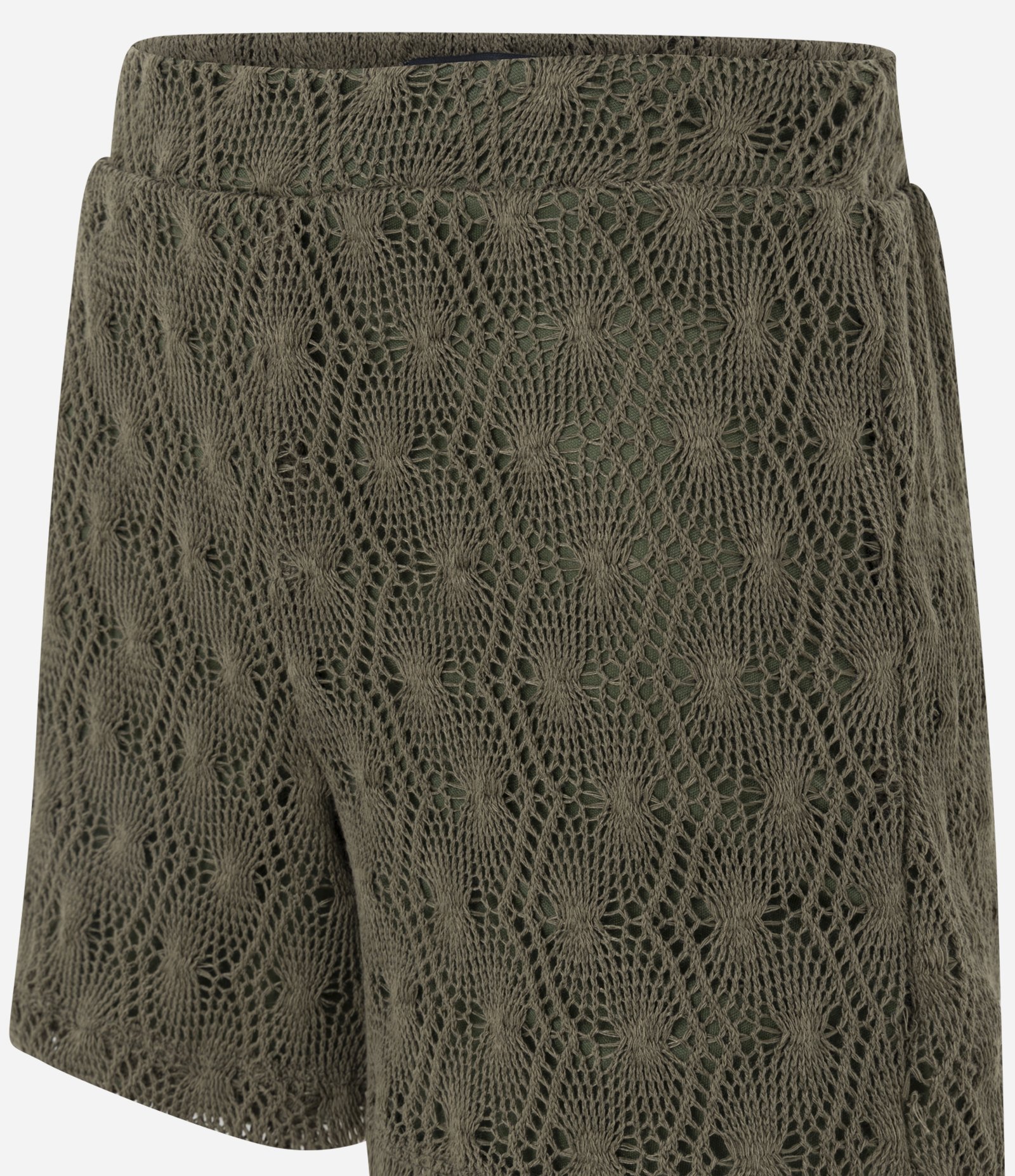 Short Evasê Diferenciado com Texturização Verde 6
