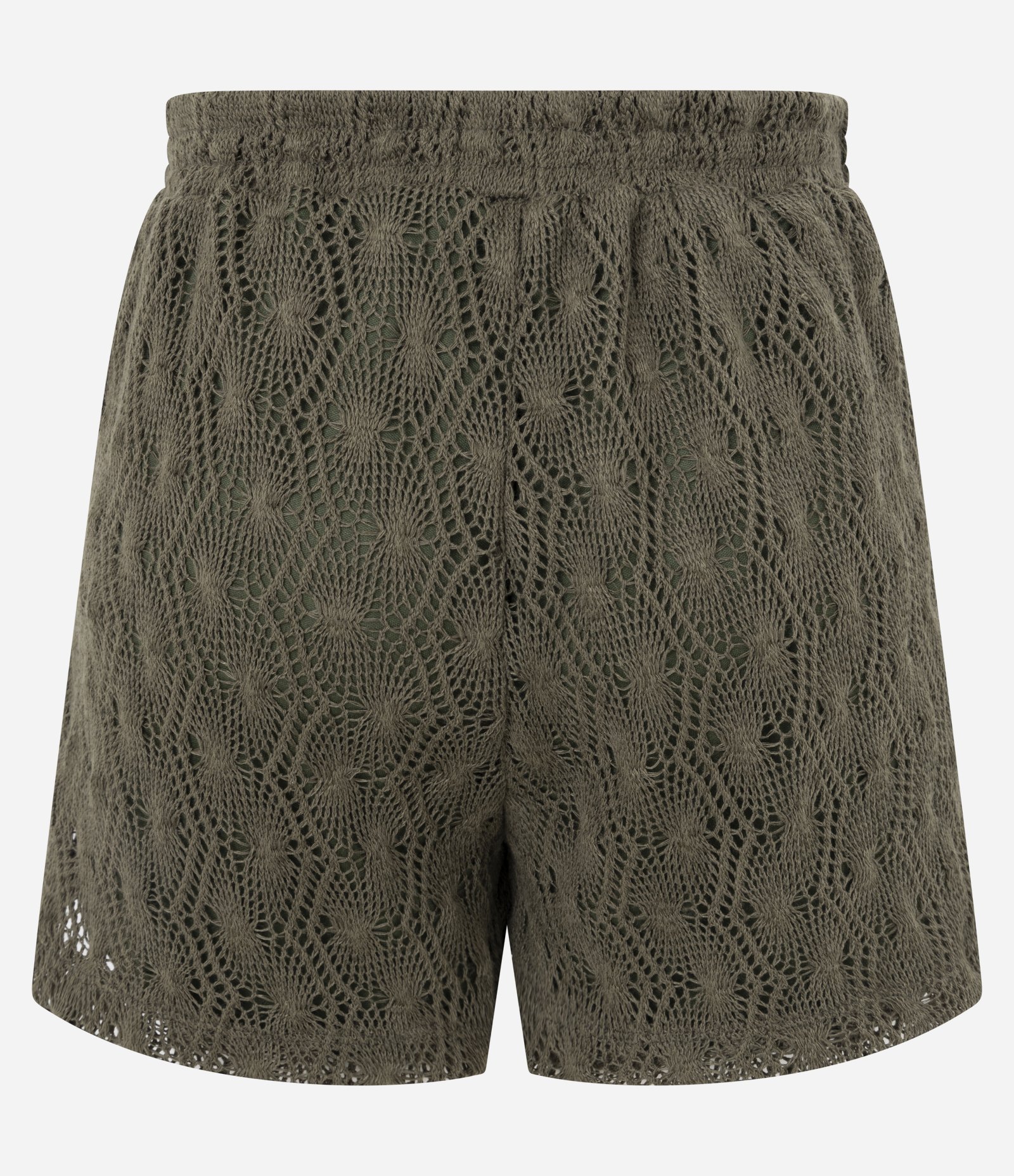 Short Evasê Diferenciado com Texturização Verde 7