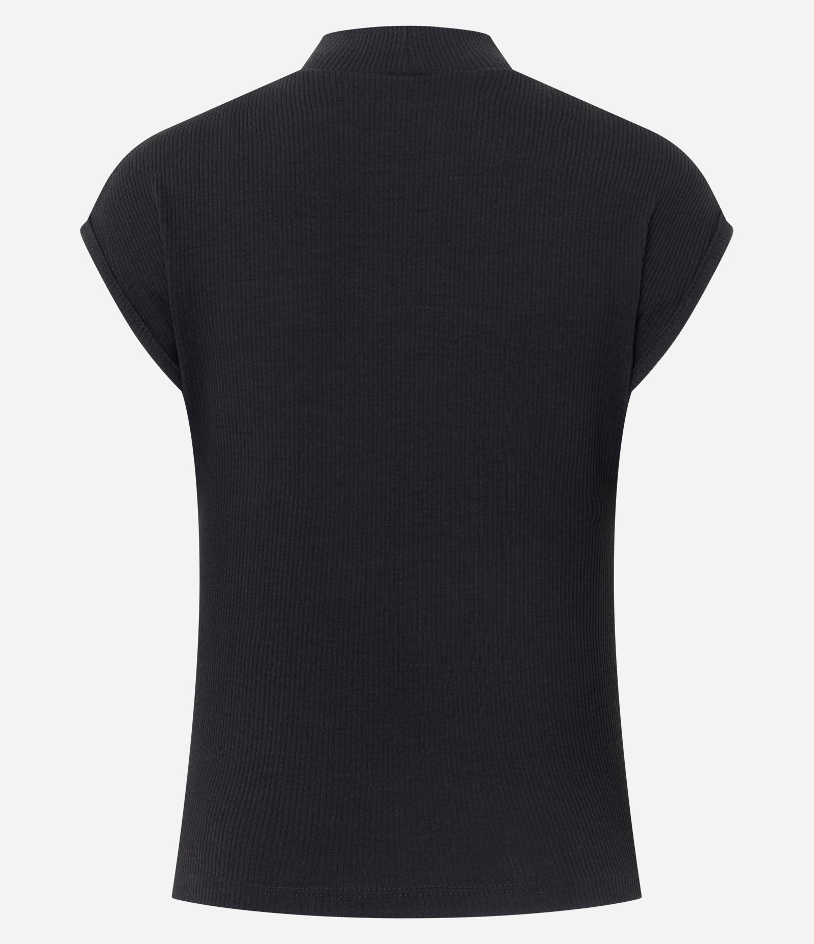 Blusa Média em Tricô com Golinha Alta Preto 3