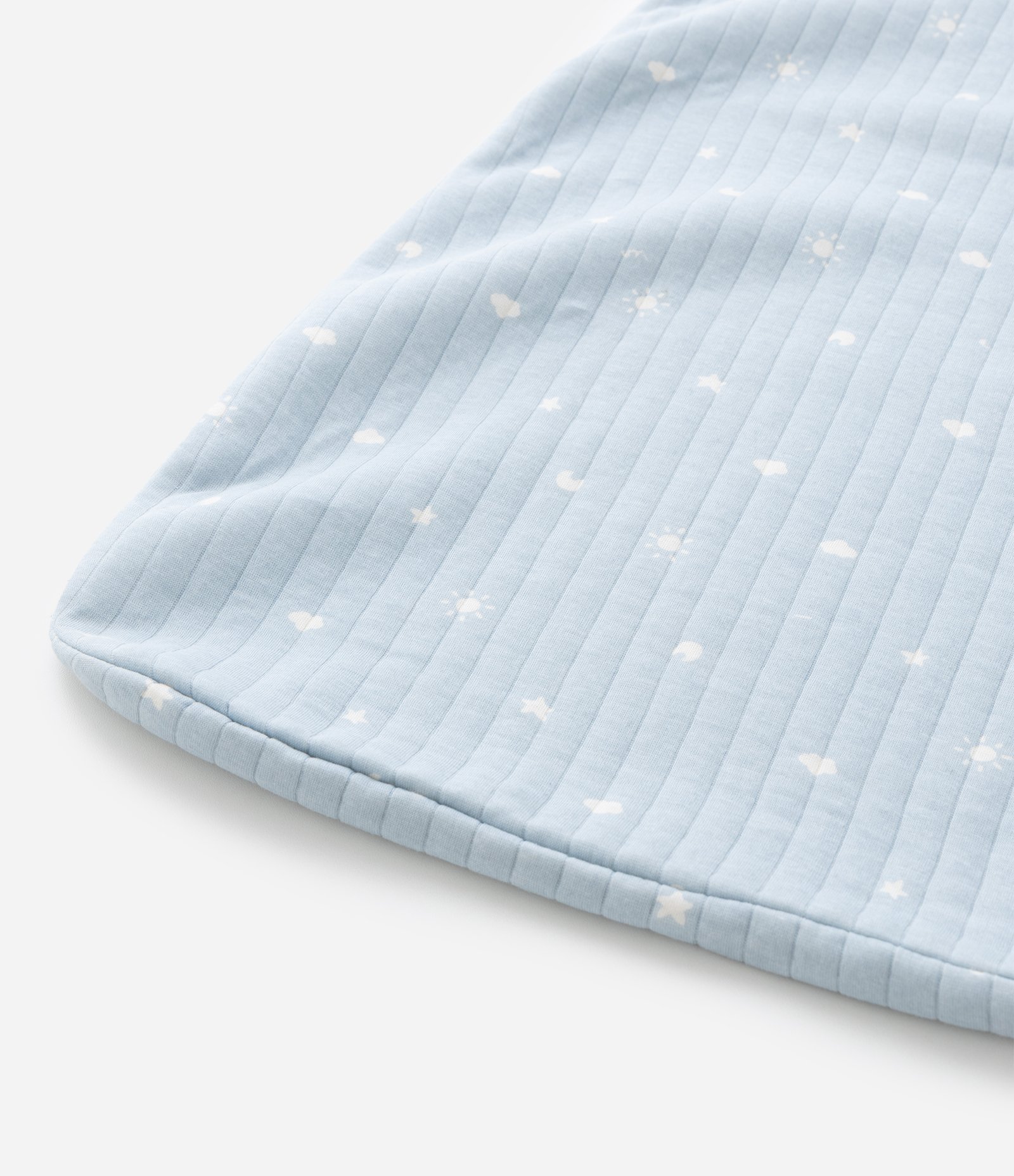 Saco de Dormir Infantil Matelassado com Estampa Fullprint - Tam U Azul Bebê 8