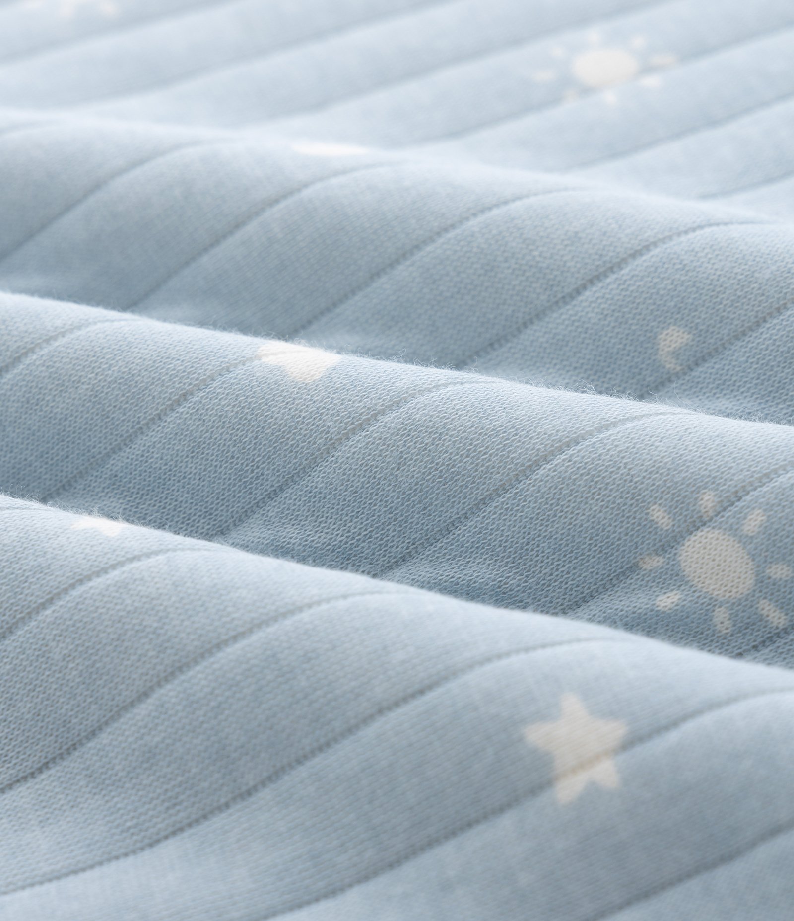 Saco de Dormir Infantil Matelassado com Estampa Fullprint - Tam U Azul Bebê 3