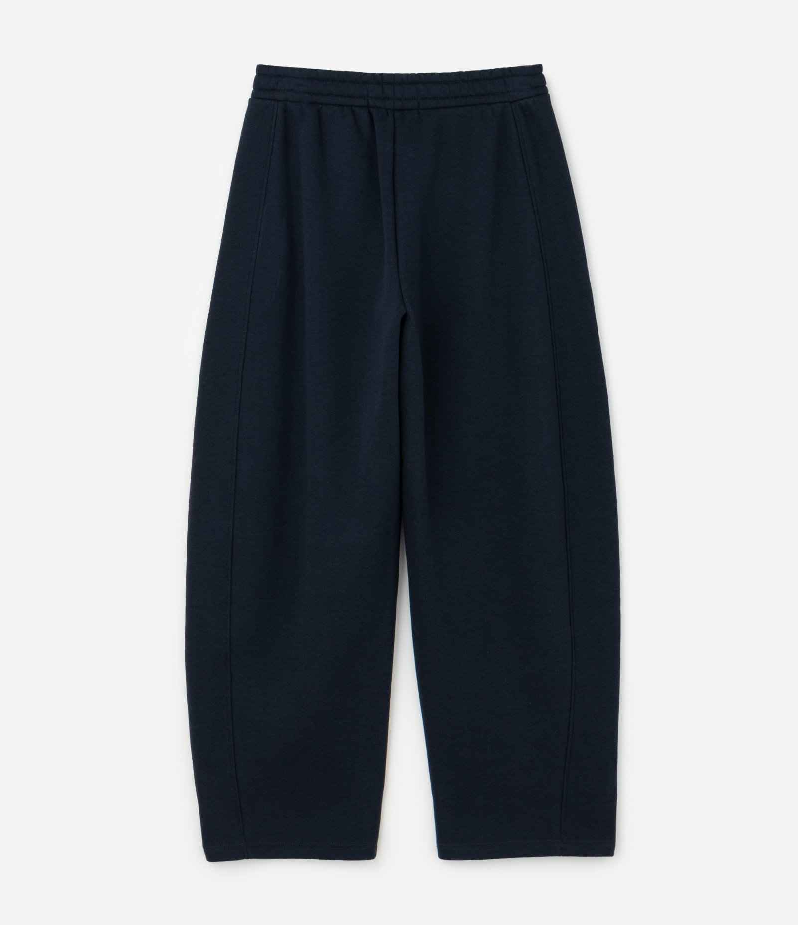 Calça Barrel de Moletom Azul 2