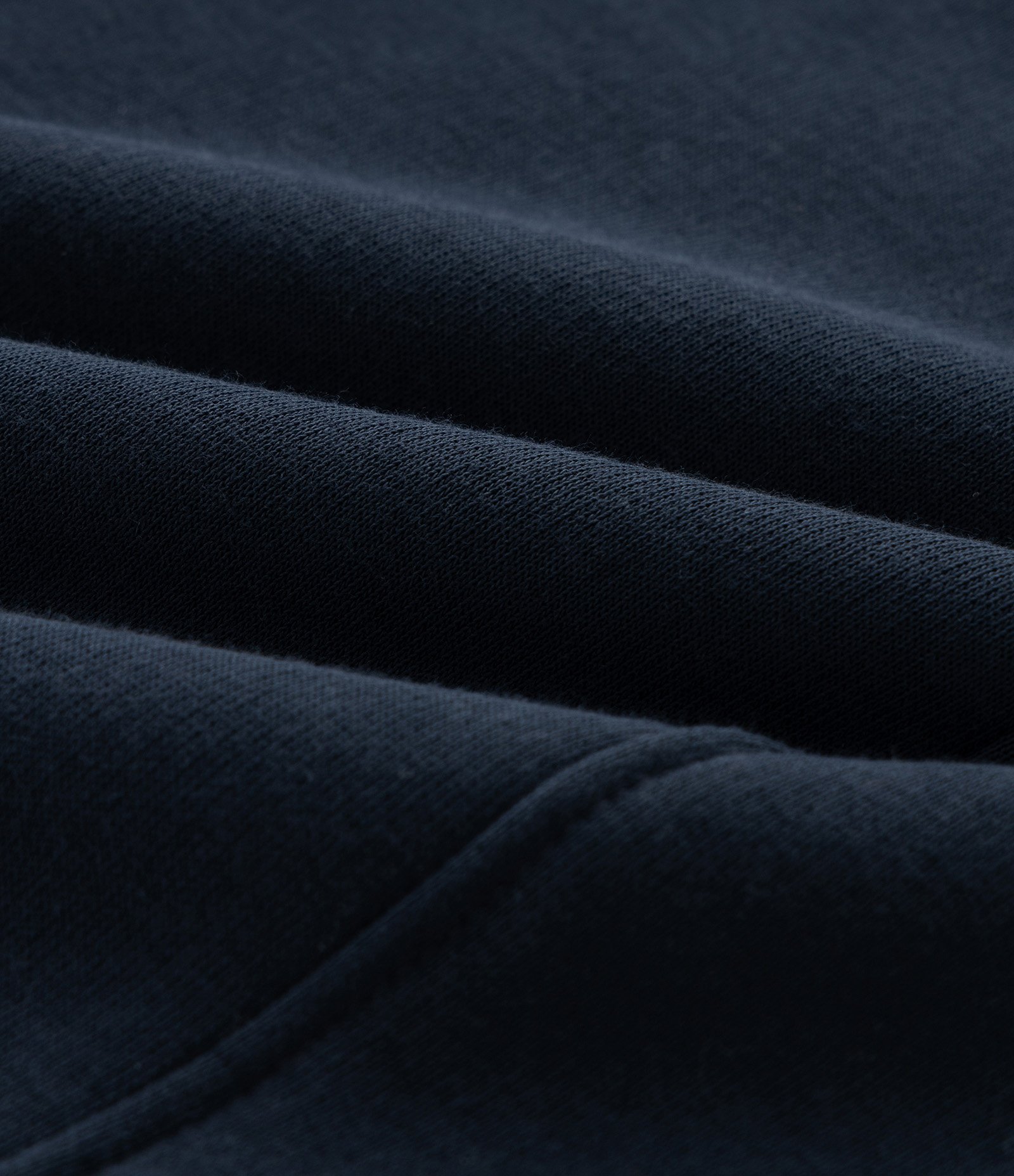 Calça Barrel de Moletom Azul 3