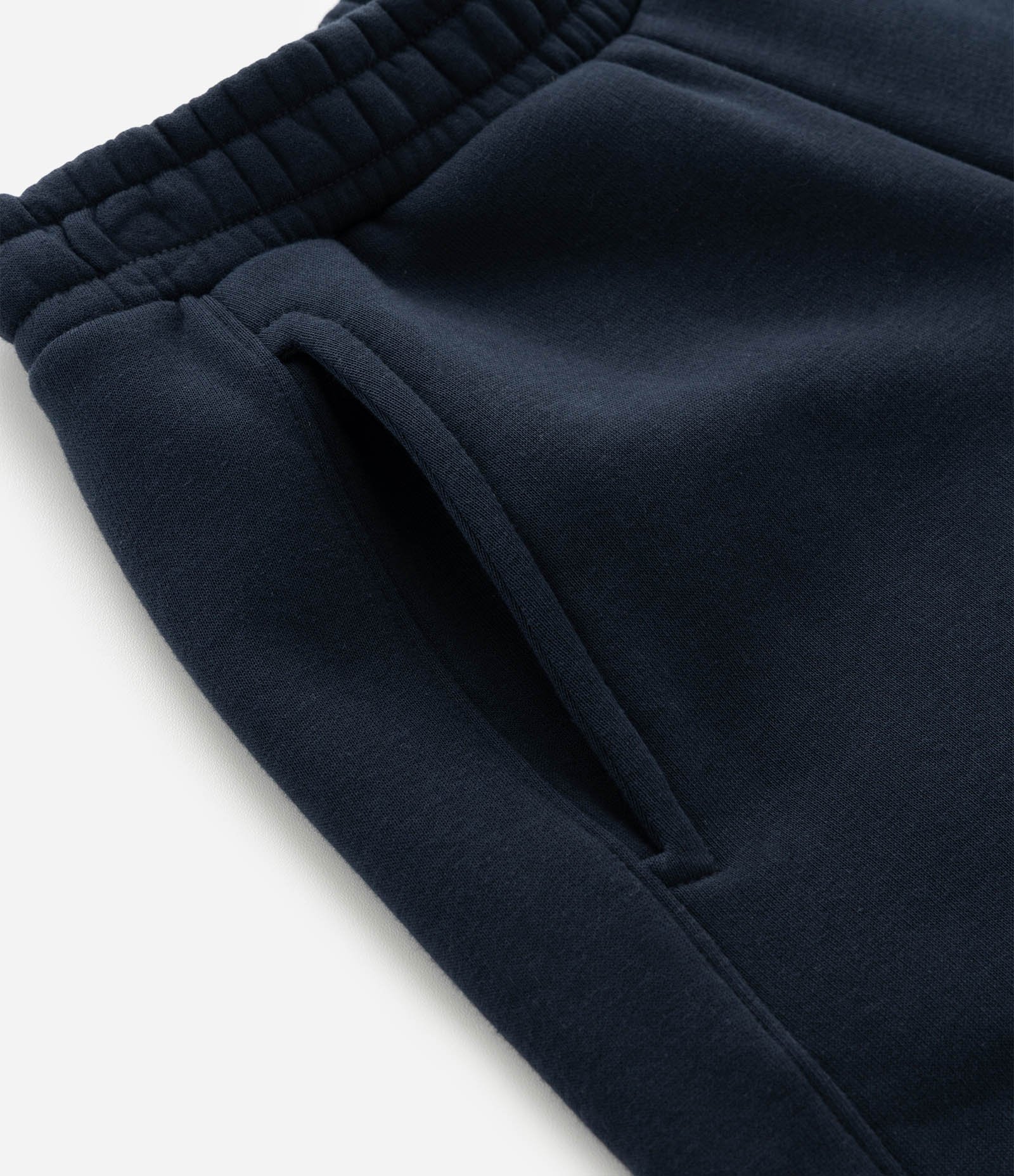 Calça Barrel de Moletom Azul 4