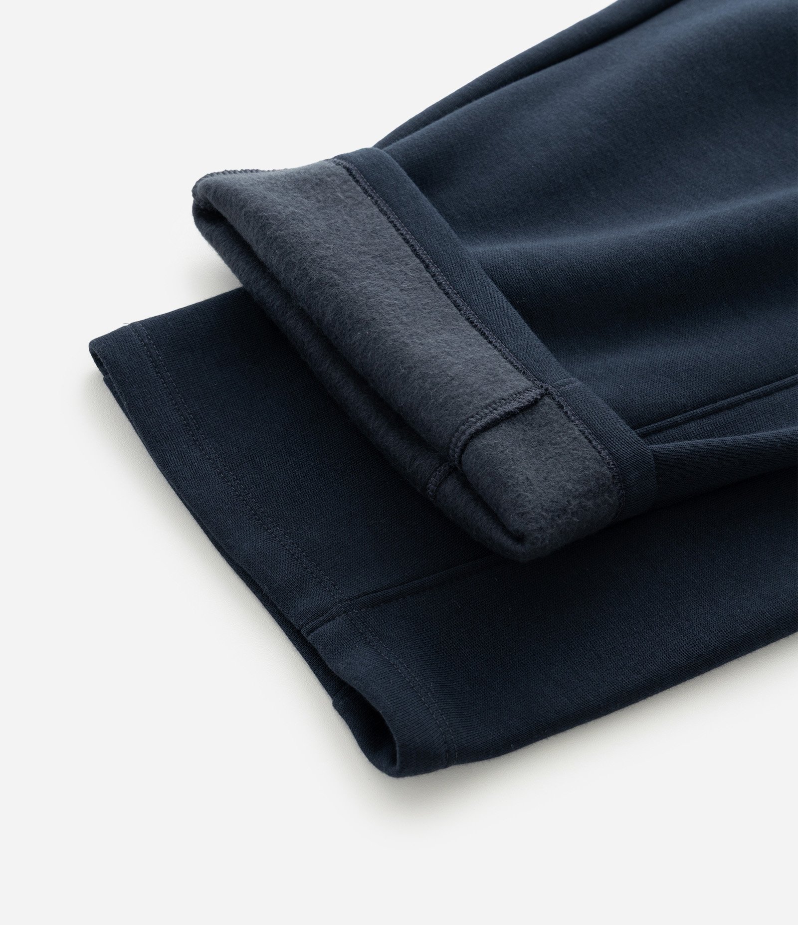 Calça Barrel de Moletom Azul 5