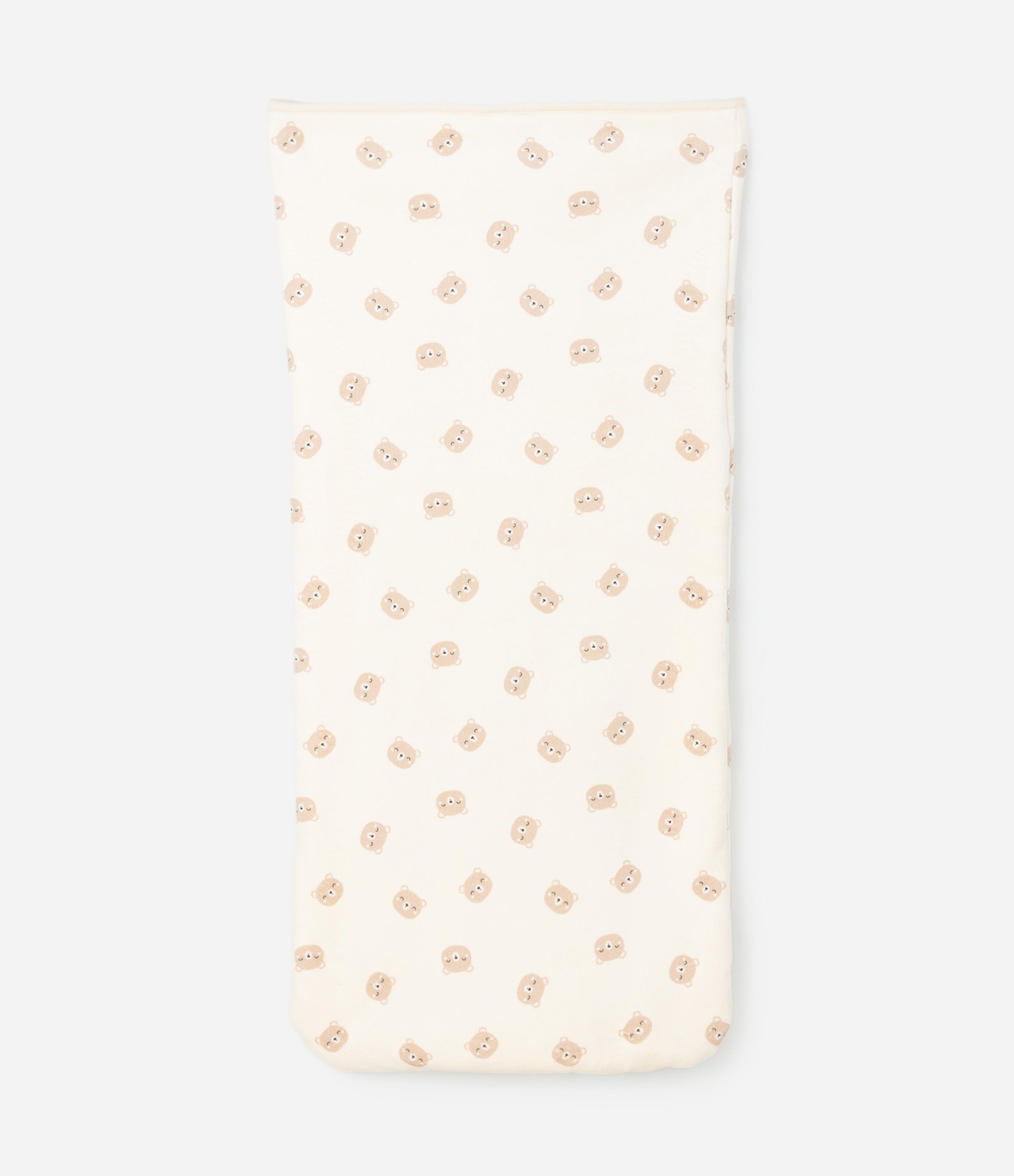 Saco de Dormir Infantil em Plush com Forro de Sherpa – Tam U Bege Claro 3