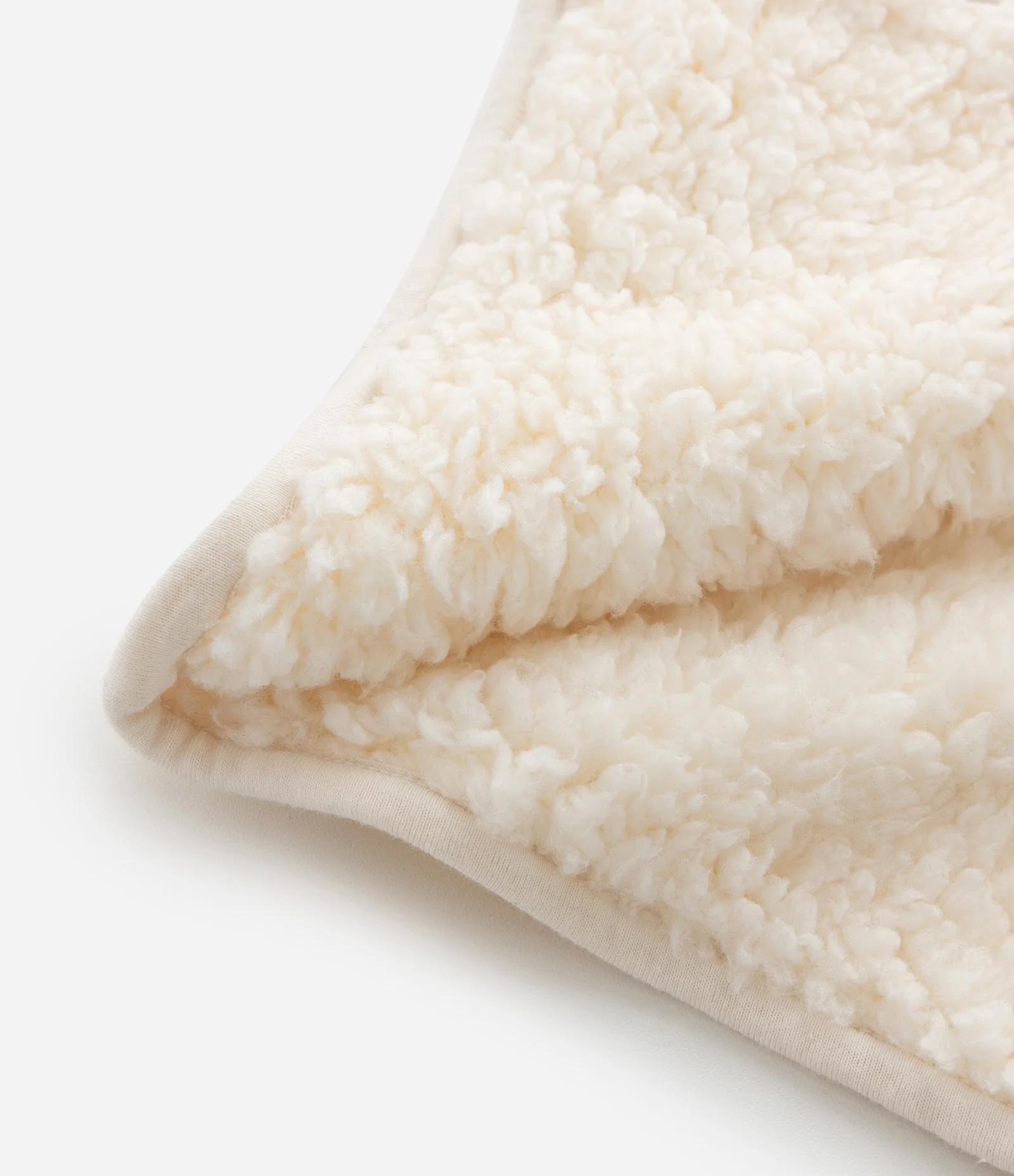 Saco de Dormir Infantil em Plush com Forro de Sherpa – Tam U Bege Claro 4