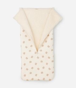 Saco de Dormir Infantil em Plush com Forro de Sherpa – Tam U