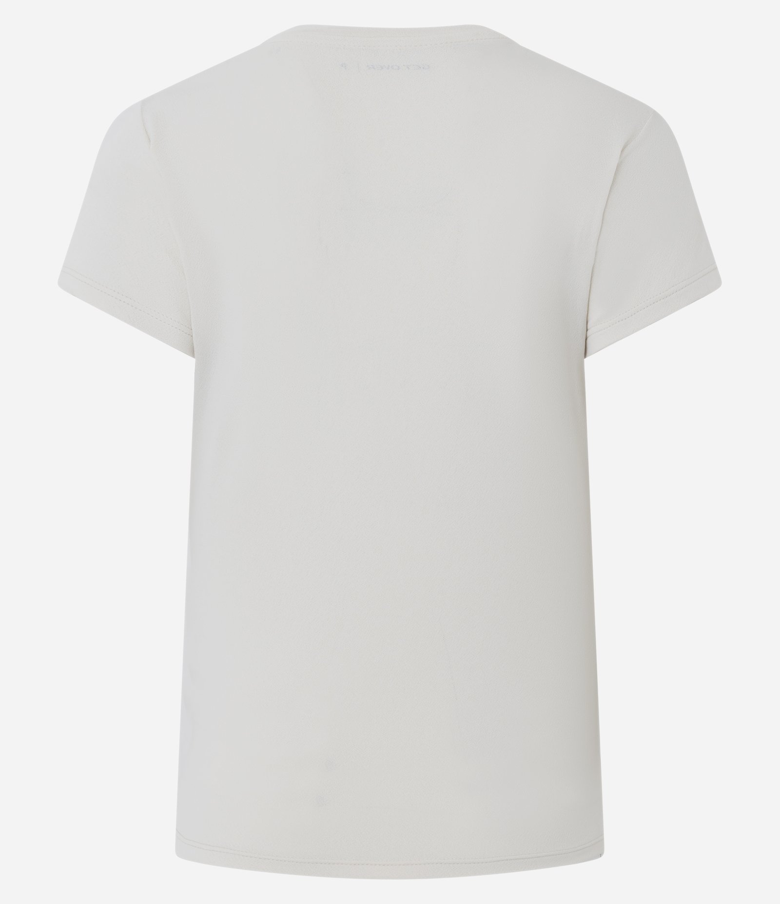 Camiseta Esportiva com Estampa Lettering Practice em Gel Off White 7