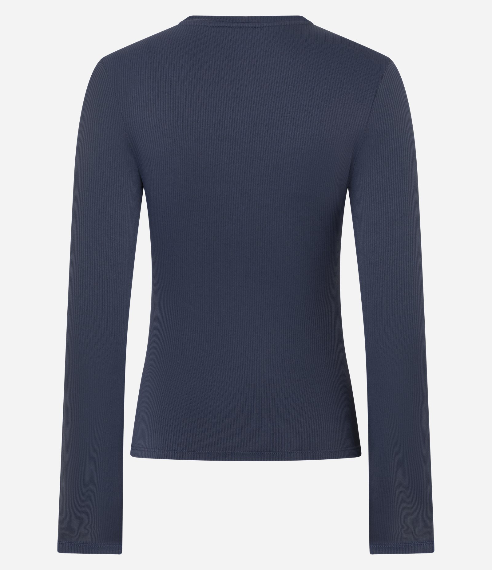 Blusa em Ribana com Manga Sino Azul 3