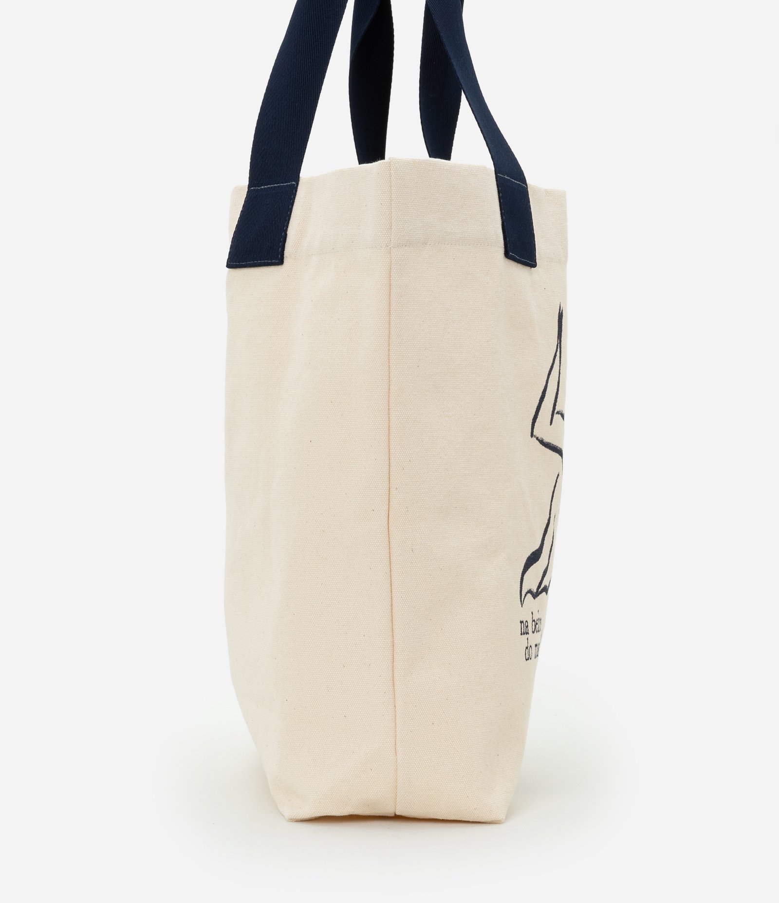 Bolsa Náutica com Estampa de Sereia Off White 3