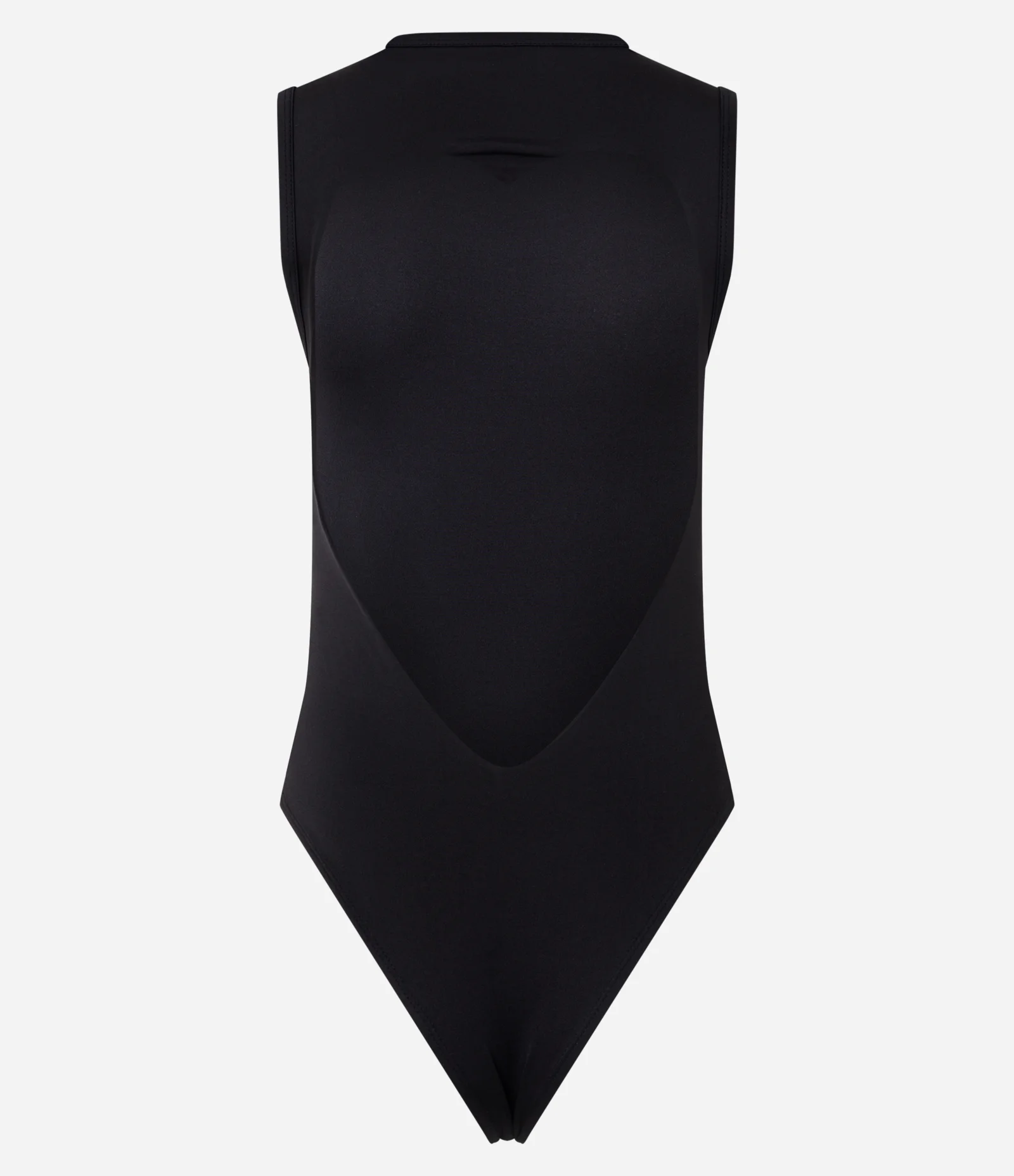 Body em Helanca com Recorte de Coração nas Costas Preto 7