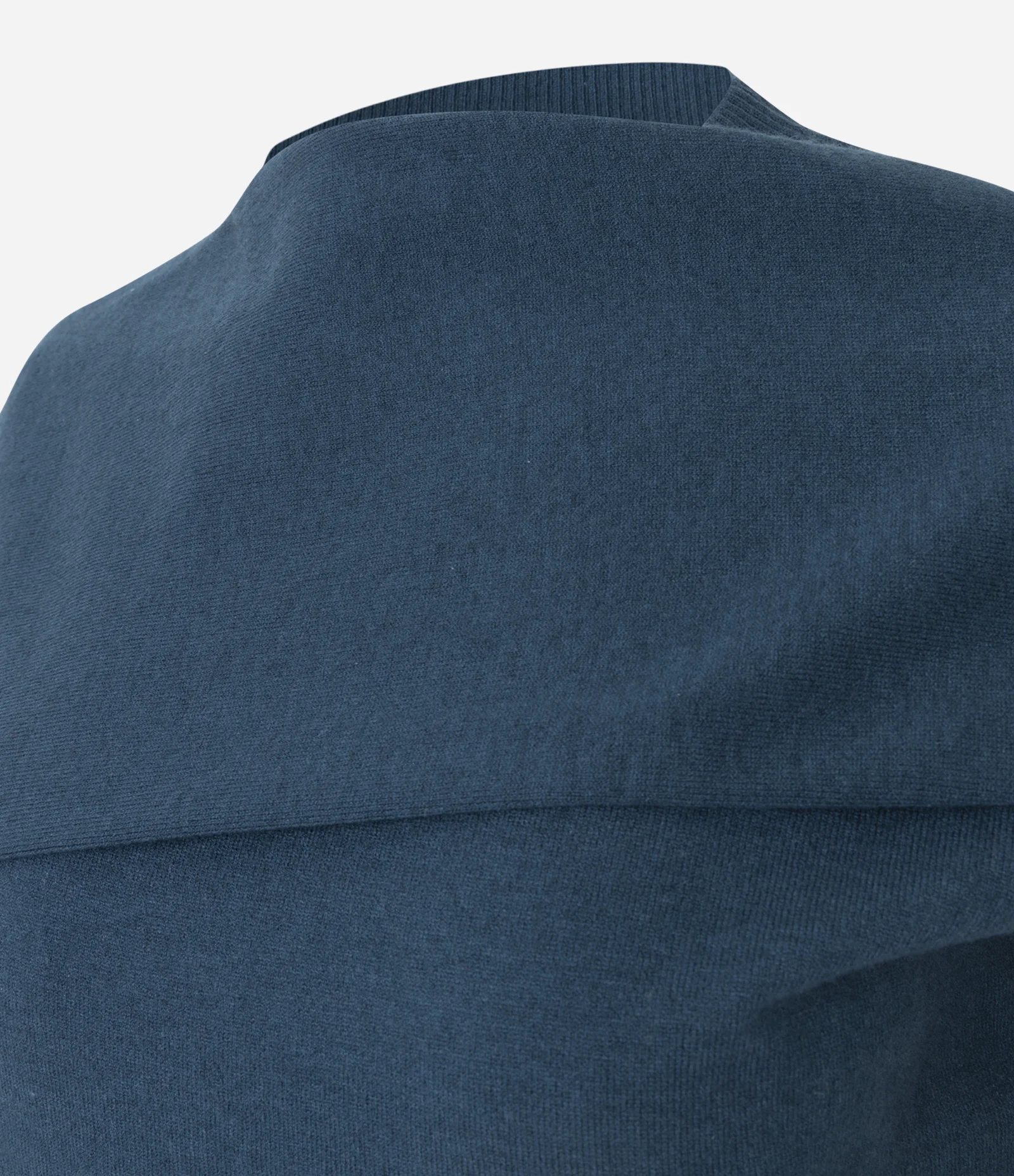 Colete Regular em Tricô com Echarpe Verde 2