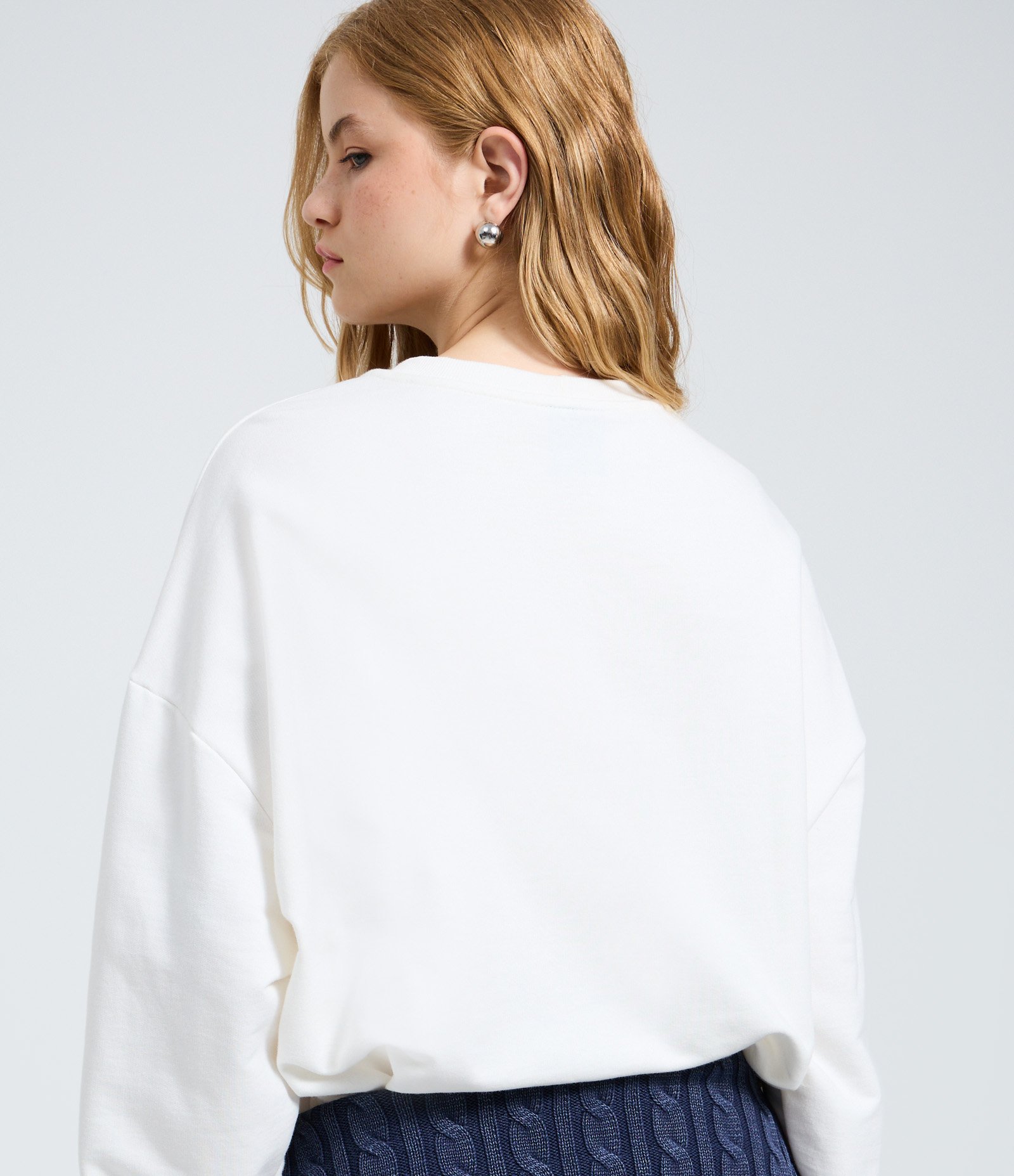 Moletom Fechado com Estampa Snoopy Sunday Branco 4