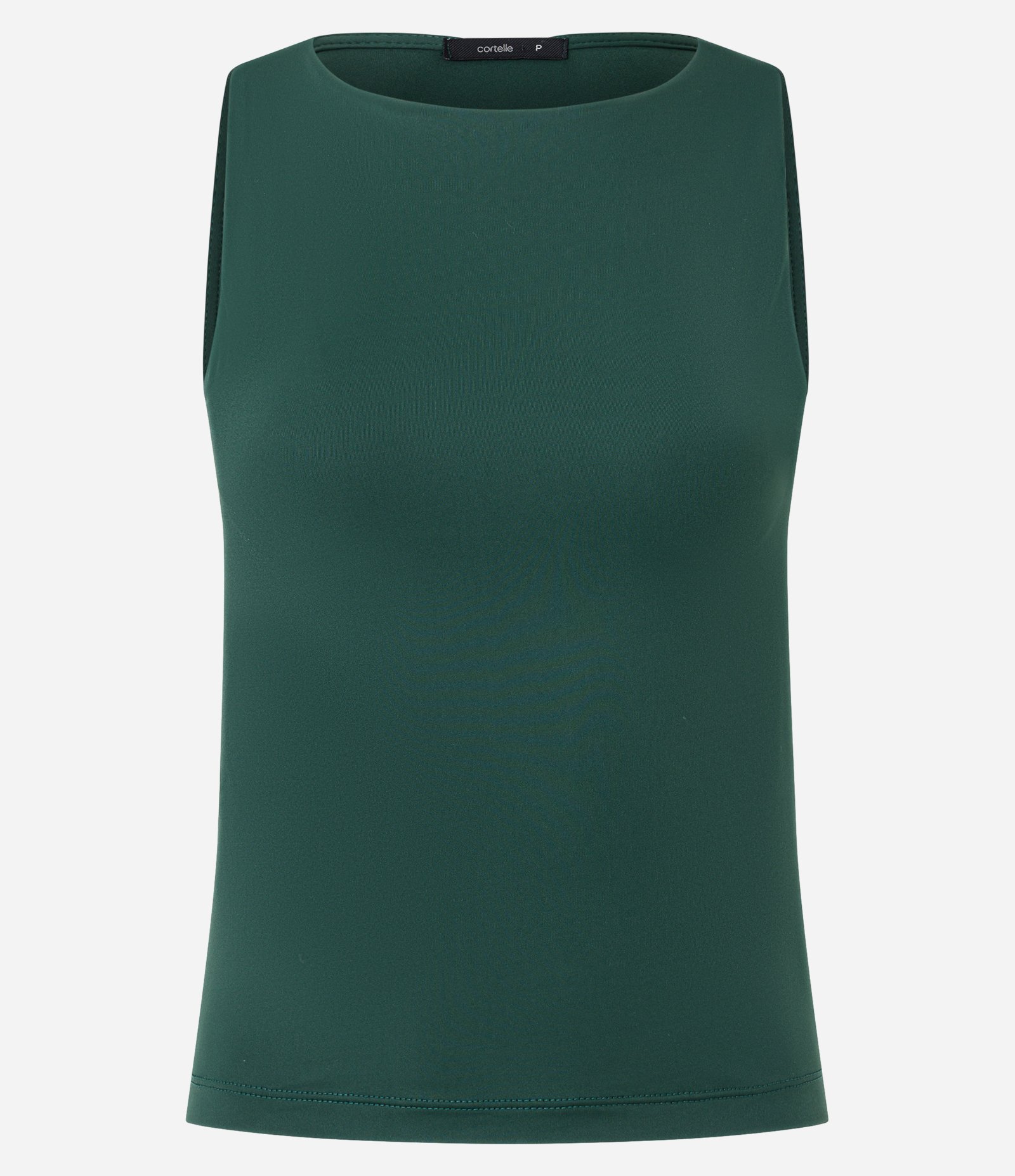 Blusa em Poliamida com Gola Redonda Verde 5