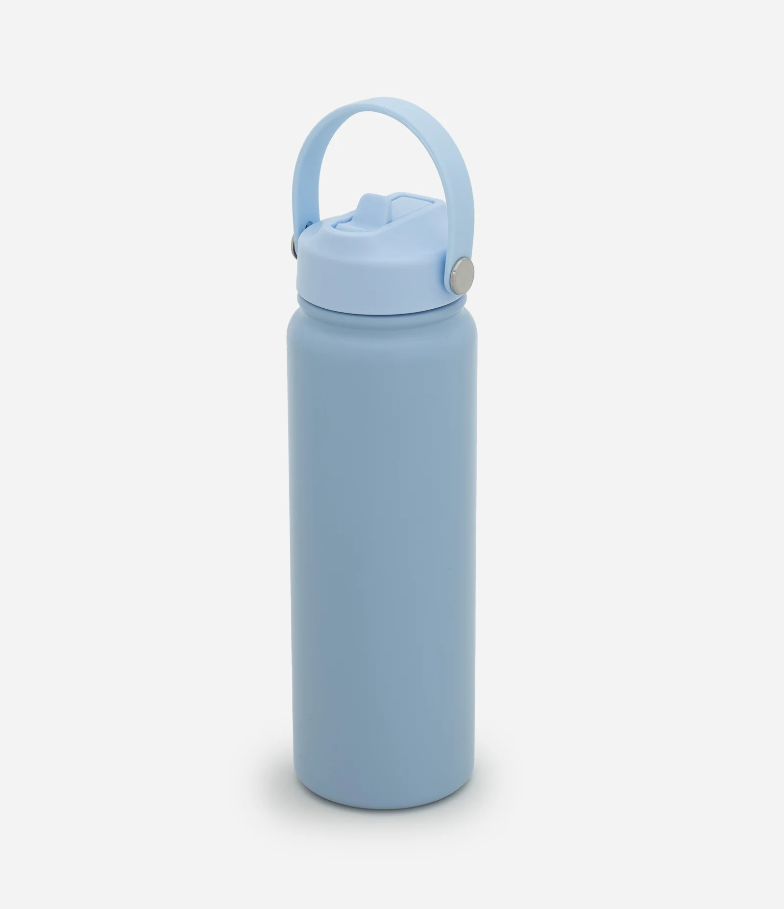 Garrafa Térmica com Canudo e Alça 500ml Azul 1