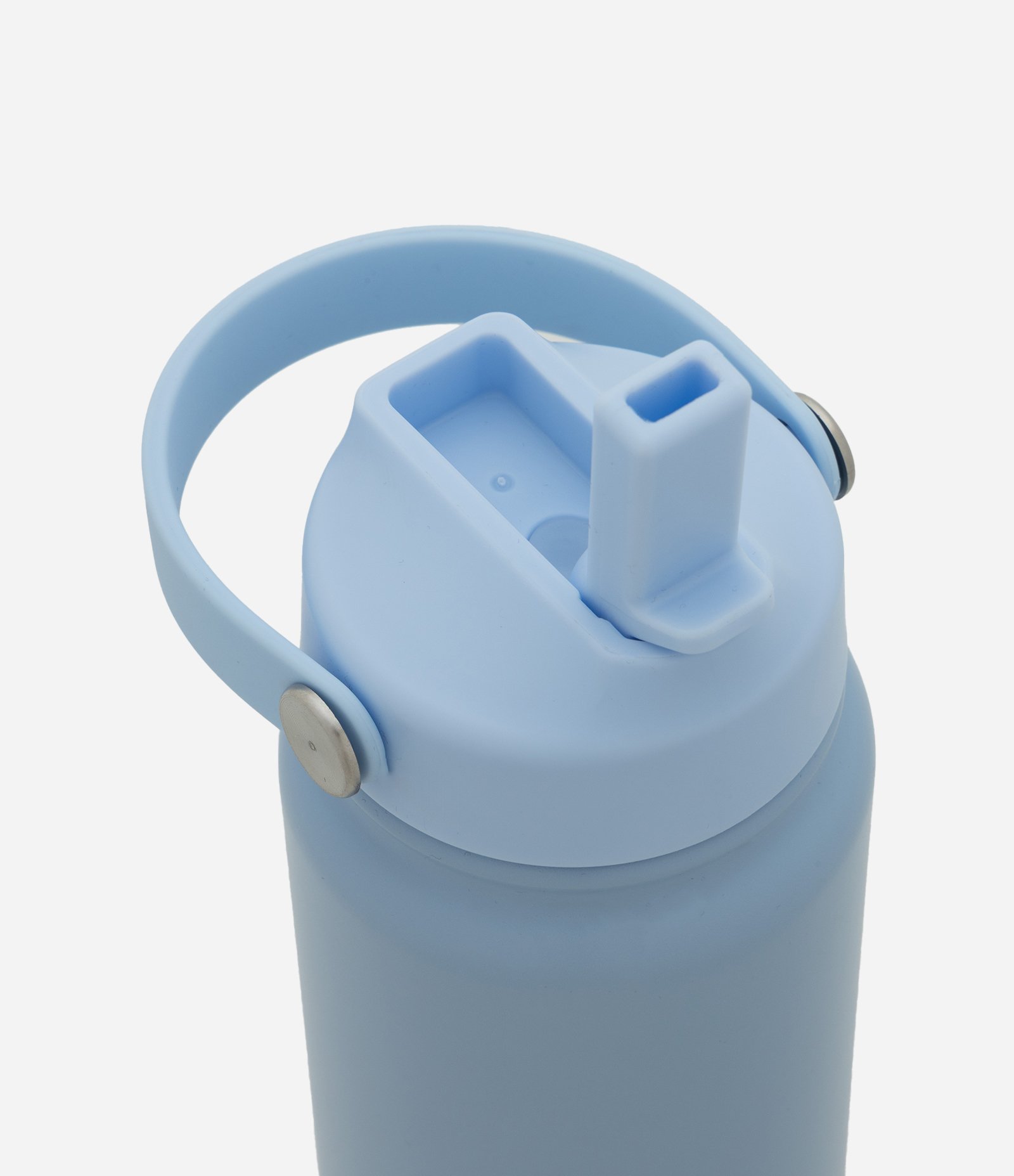 Garrafa Térmica com Canudo e Alça 500ml Azul 2